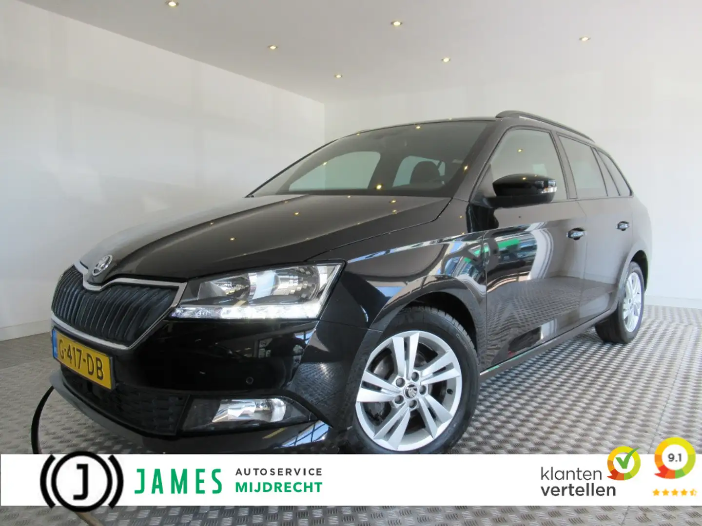 Skoda Fabia Combi 1.0 TSI Style Sportstuur, Apple Carplay / An Zwart - 1