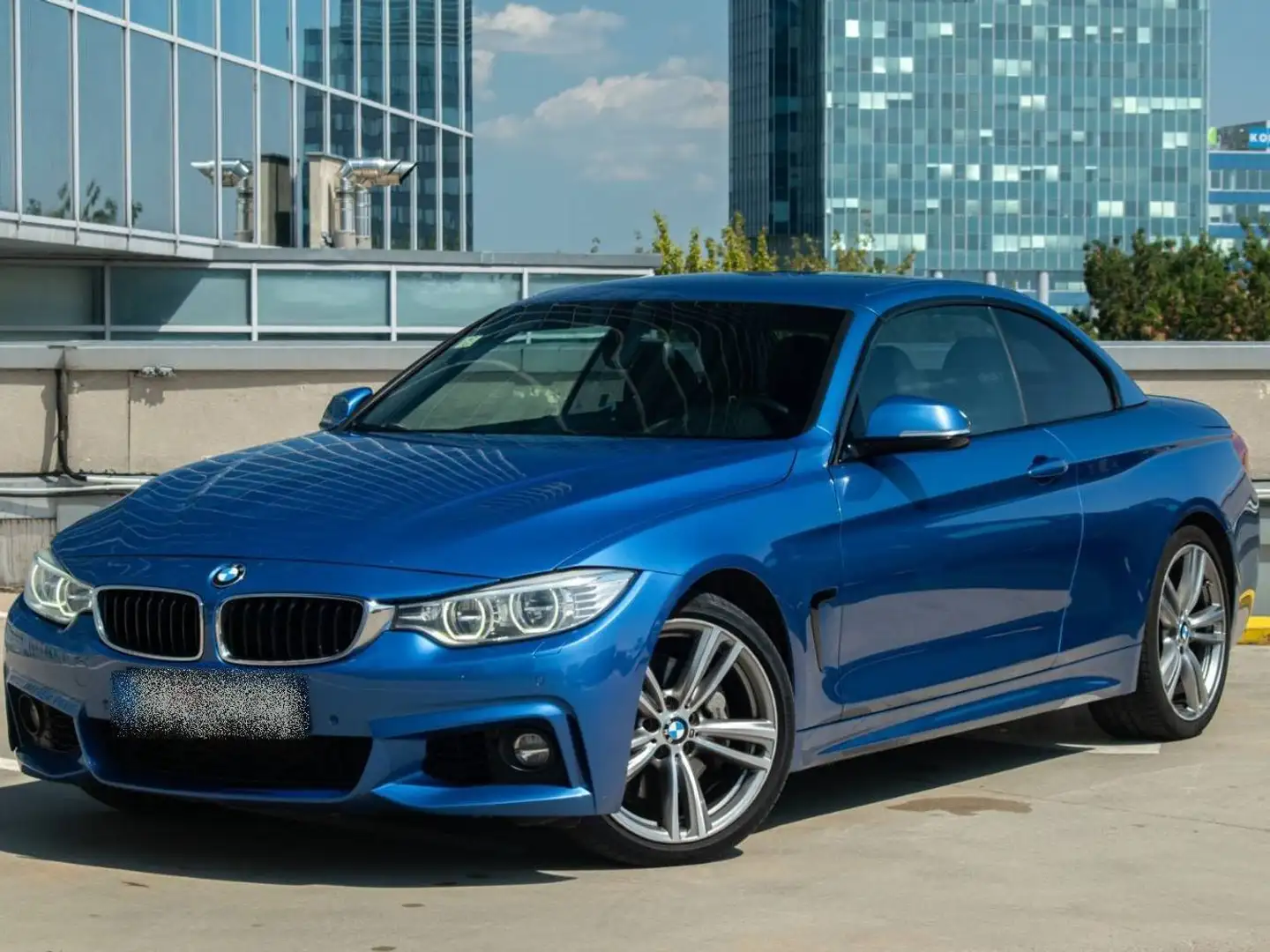 BMW 435 435i Cabrio Aut. Blue - 2