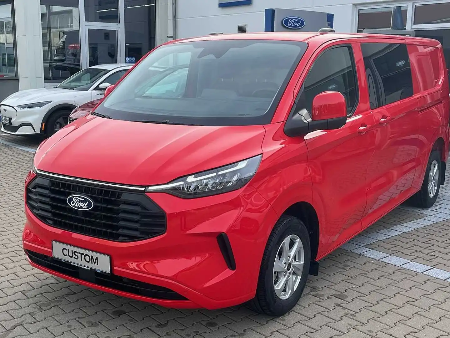 Ford Transit Custom 320 L2 Limited LED*AHK*STANDHEIZ. Rot - 1