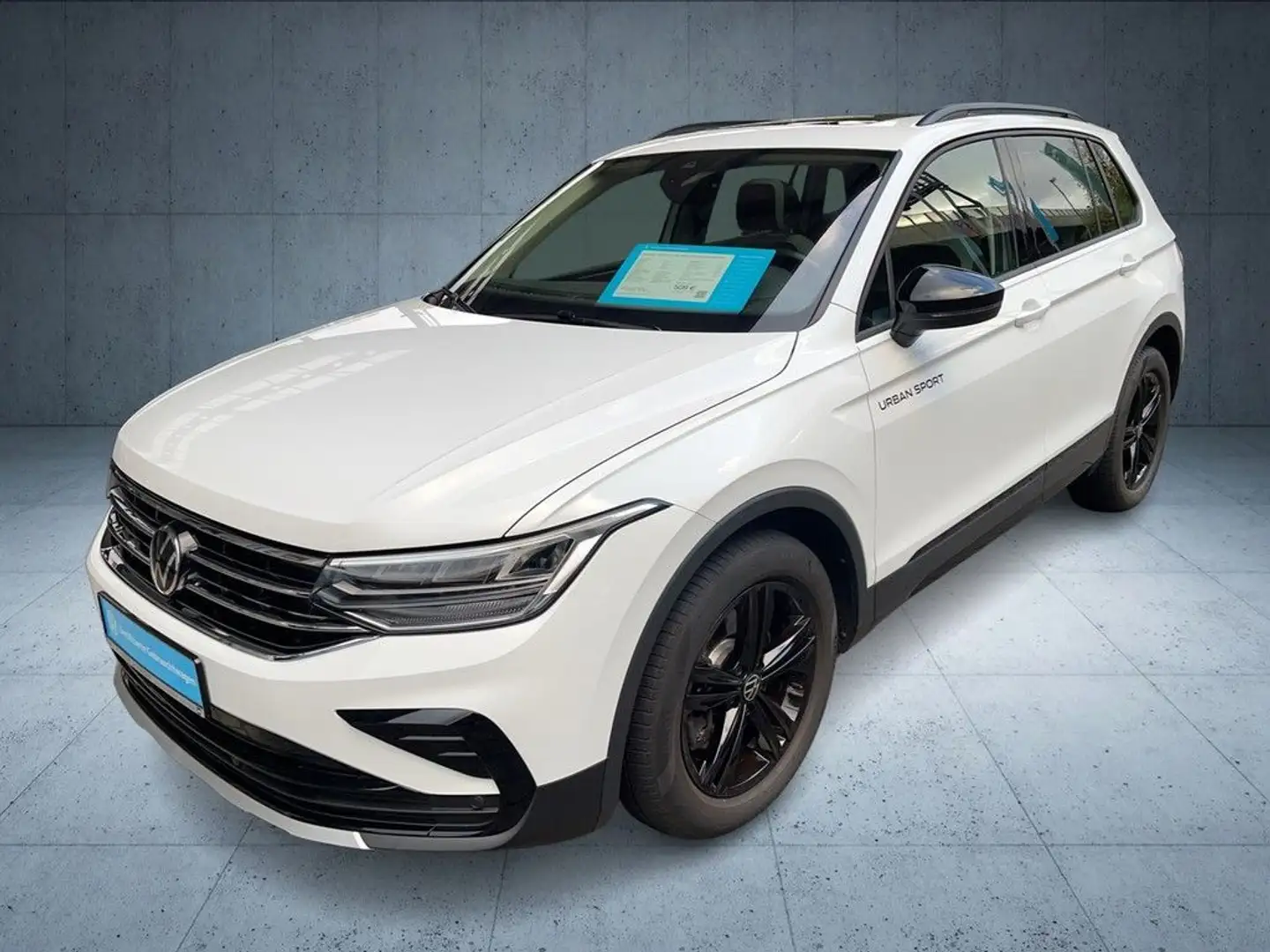Volkswagen Tiguan 2.0 TDI DSG 4Motion Urban Sport Navi AHK Weiß - 2