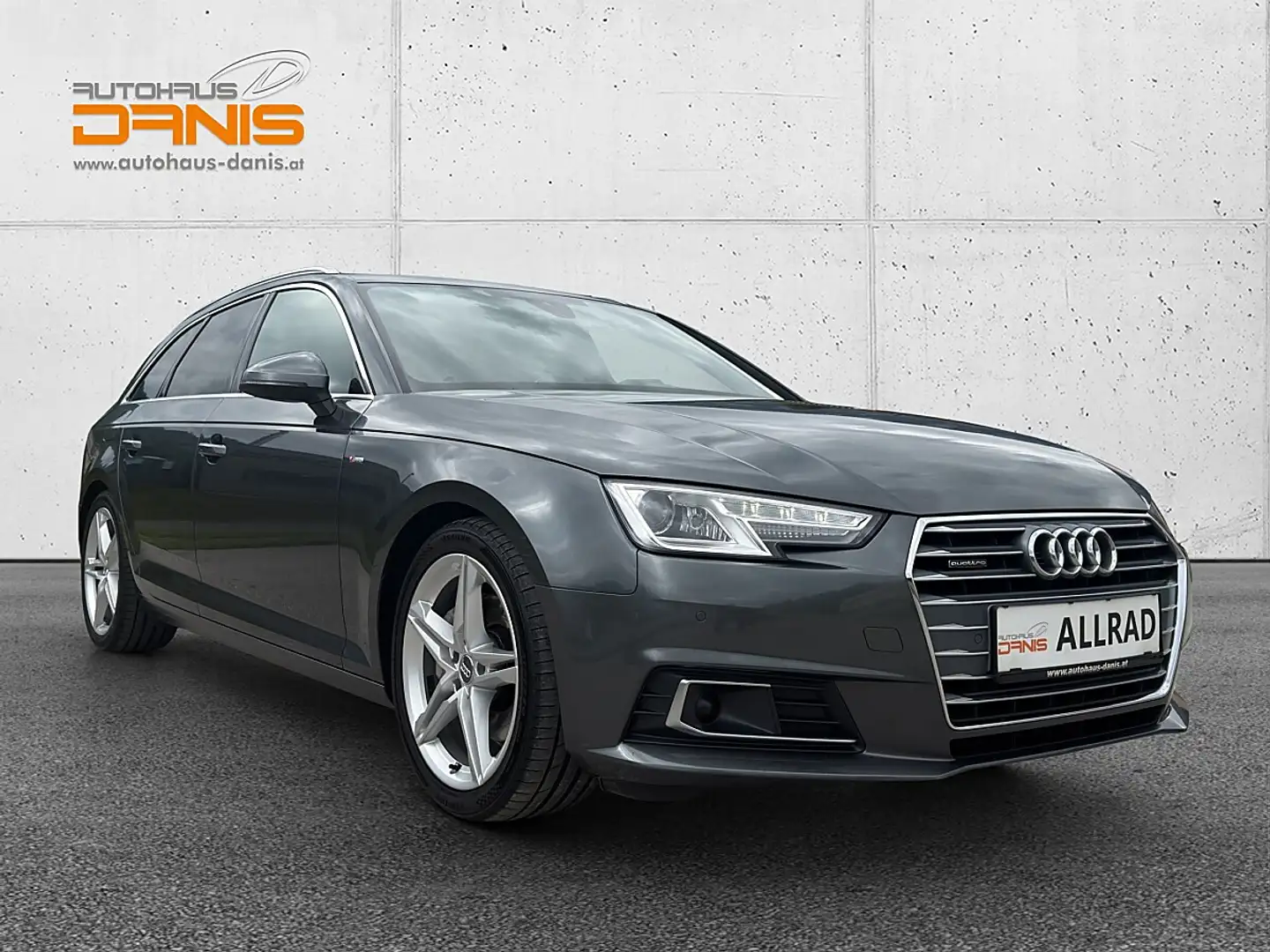 Audi A4 Avant 2,0 TDI quattro S-Line Plus NAVI/AHV/ACC/... Grau - 2