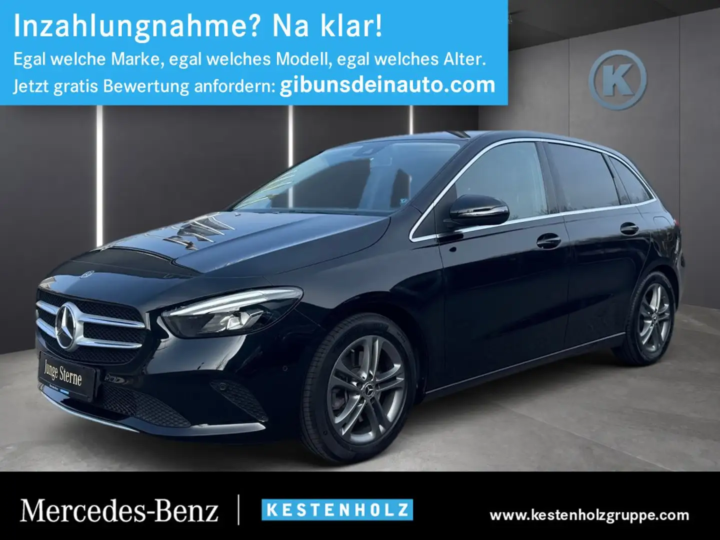 Mercedes-Benz B 220 4Matic PROGRESSIVE+PARKTRONIC+EASY-PACK Schwarz - 1