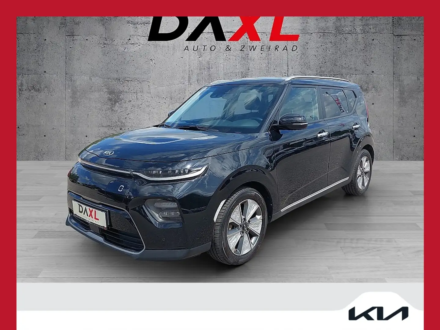 Kia Soul EV 64kWh Long Gold Schwarz - 1