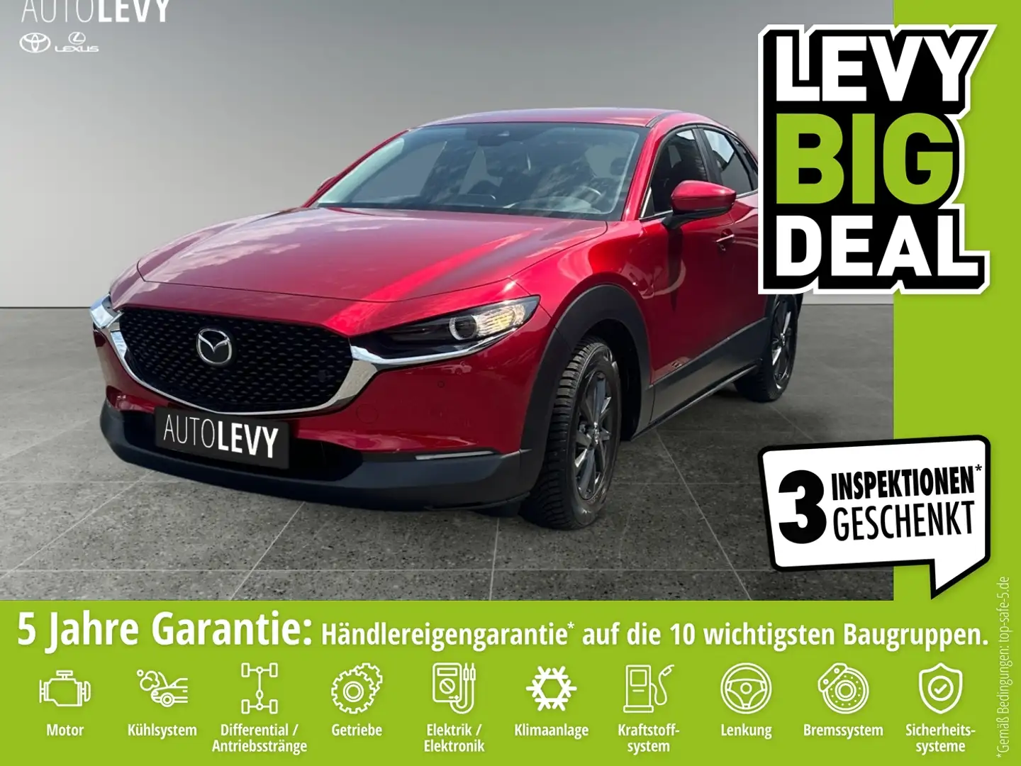 Mazda CX-30 2.0 SKYACTIV-G M Selection +Carplay+Kamera+ Red - 1