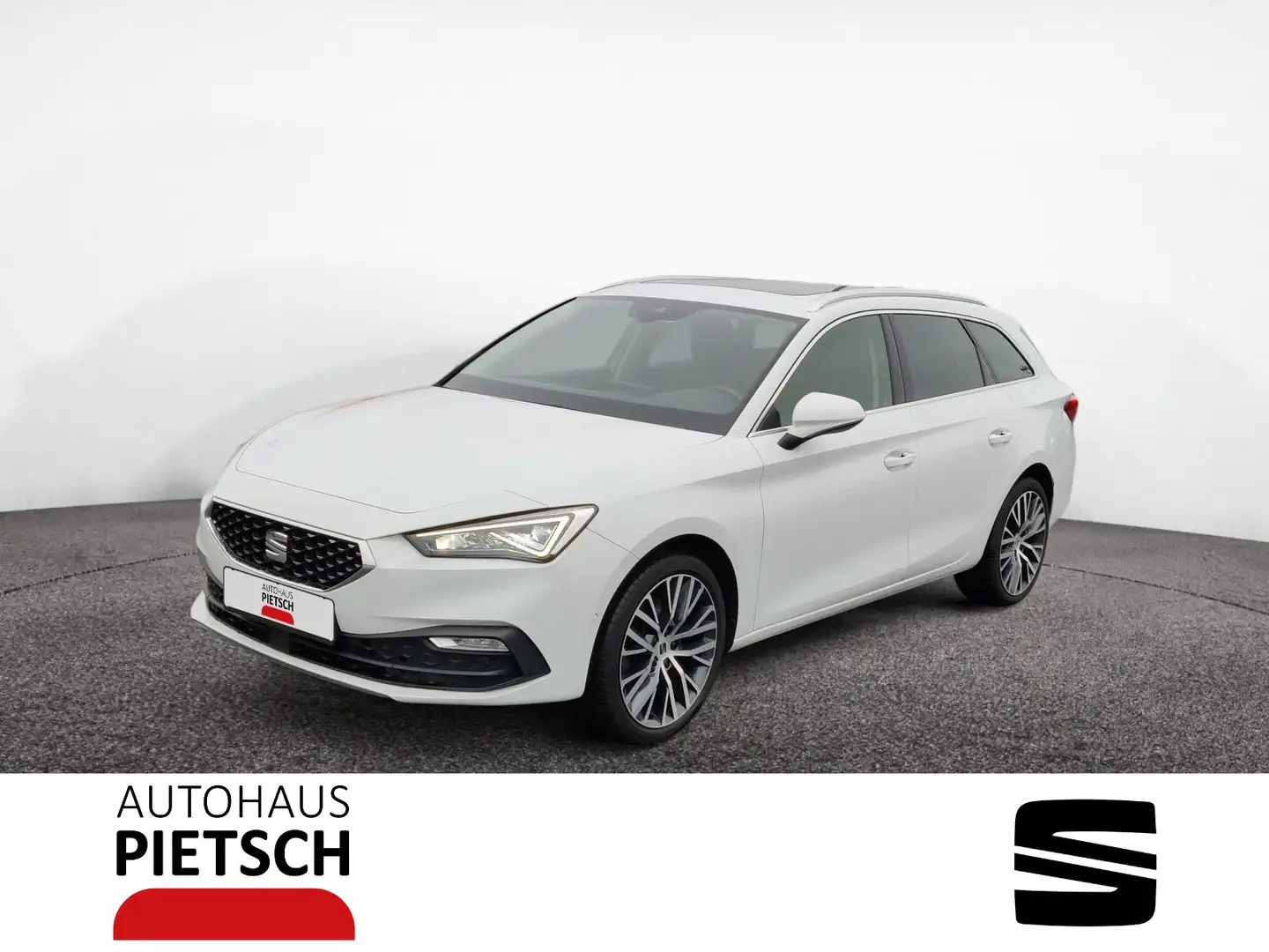 SEAT Leon ST 2.0 TDI Xcellence Panorama Full Link Weiß - 1