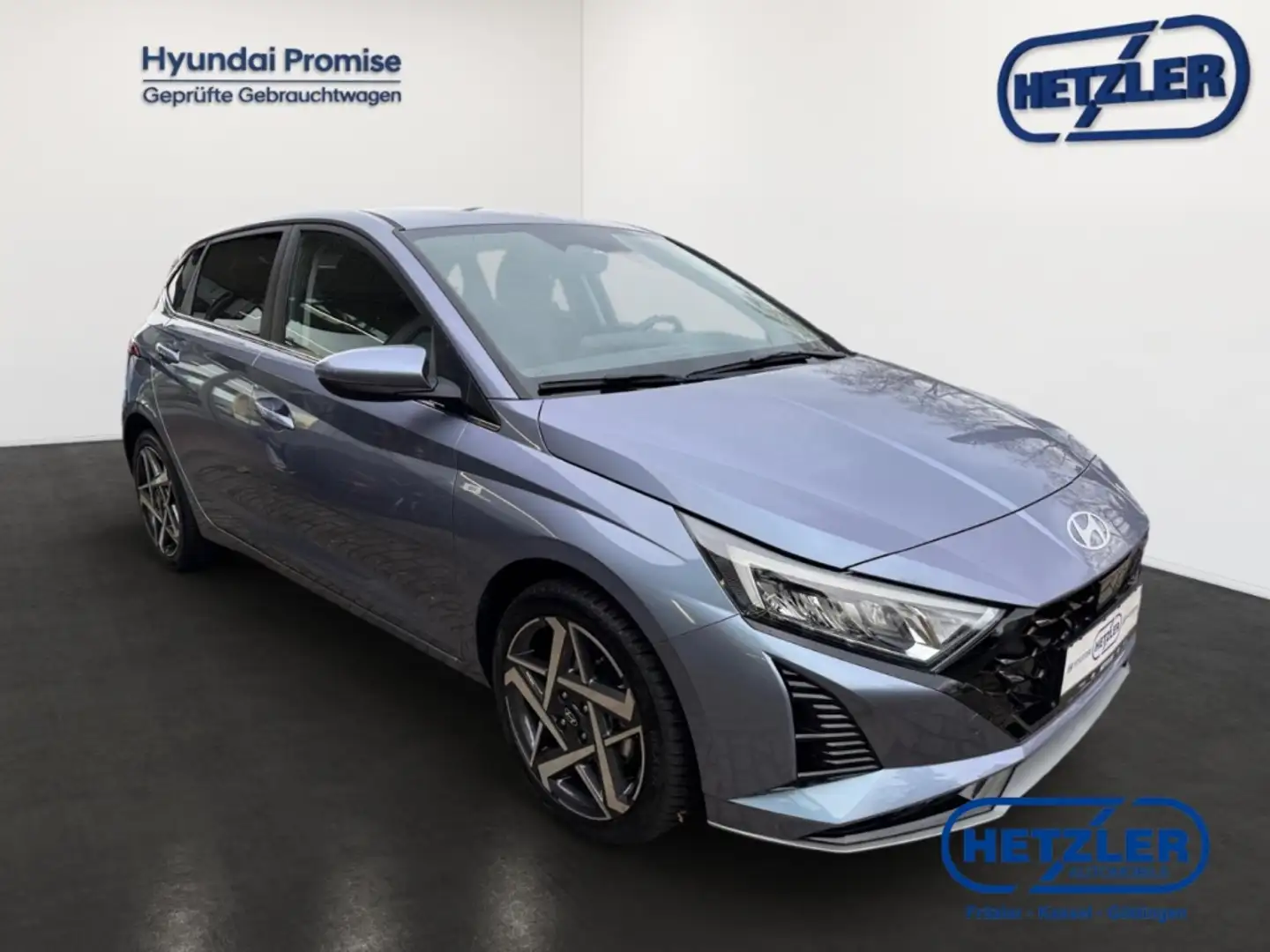 Hyundai i20 Prime Mild-Hybrid 1.0 T-GDI EU6d Navi digitales Co Modrá - 2
