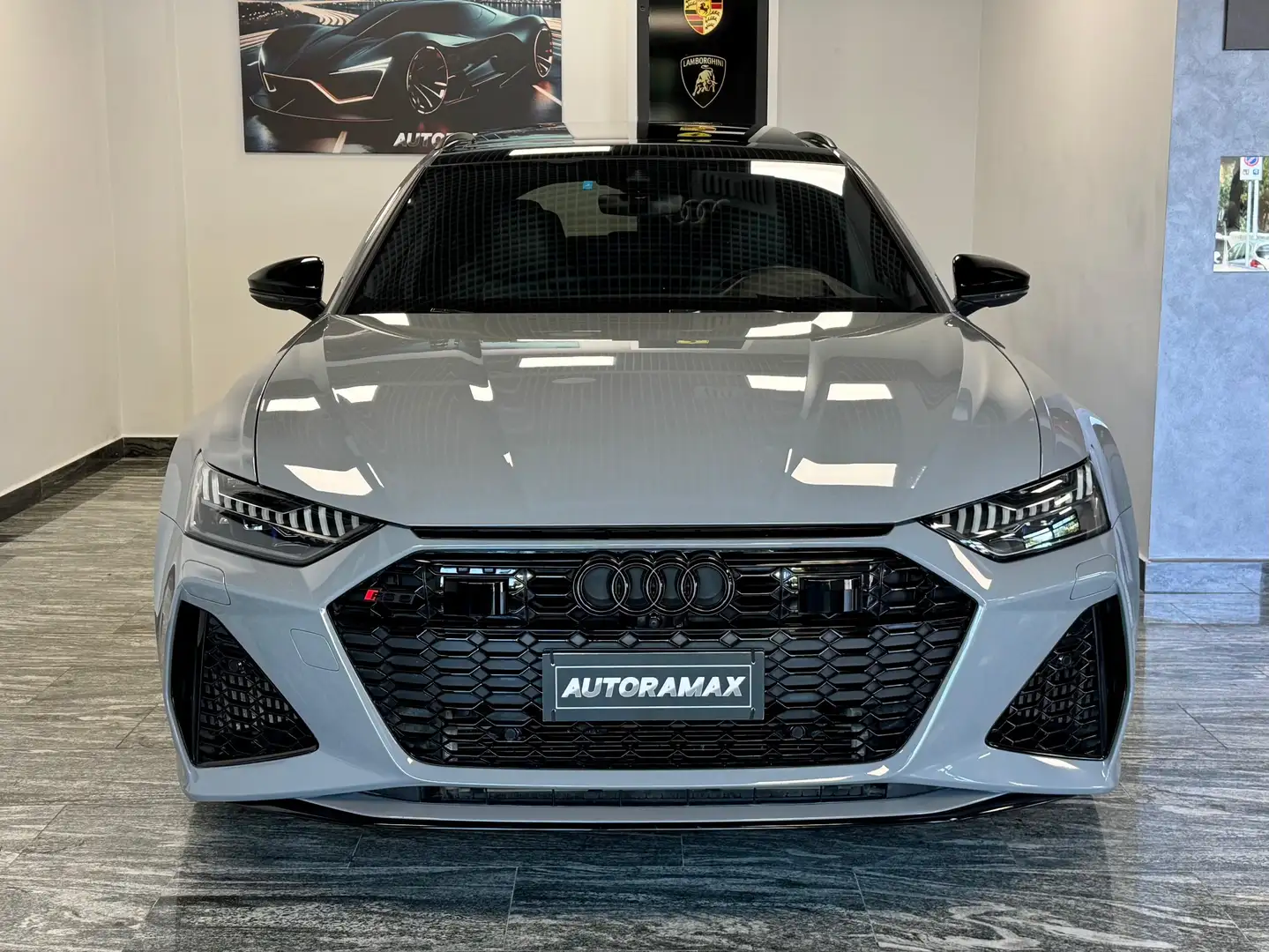 Audi RS6 FRENI CARBOCERAMICA, B&O, TETTO, IVA ESPOSTA Grigio - 2