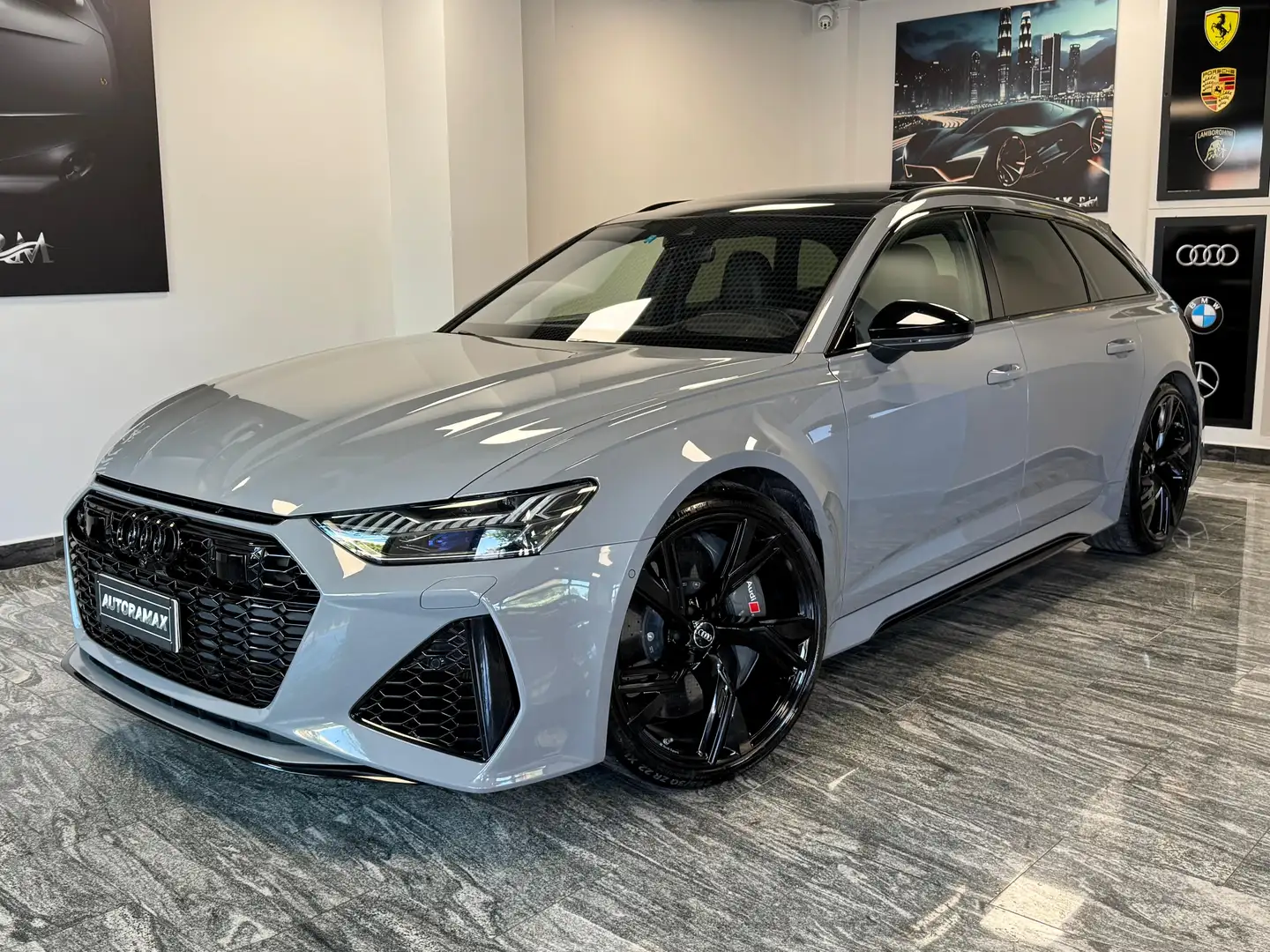 Audi RS6 FRENI CARBOCERAMICA, B&O, TETTO, IVA ESPOSTA Grigio - 1