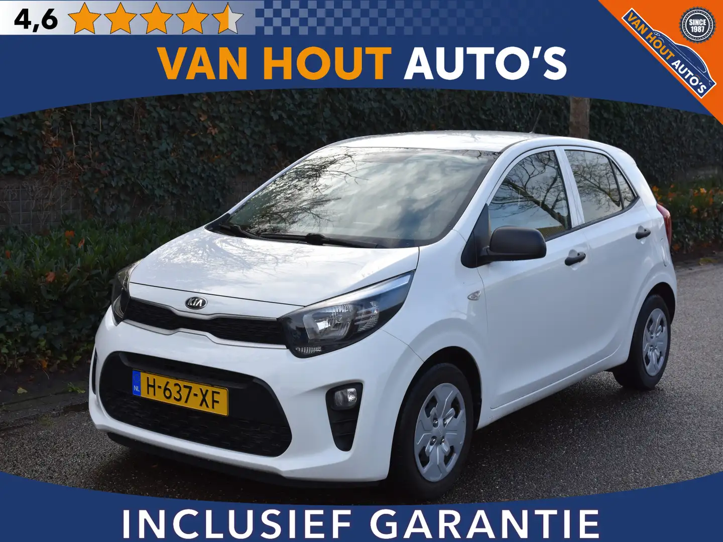 Kia Picanto 1.0 MPi | AIRCO Blanc - 1