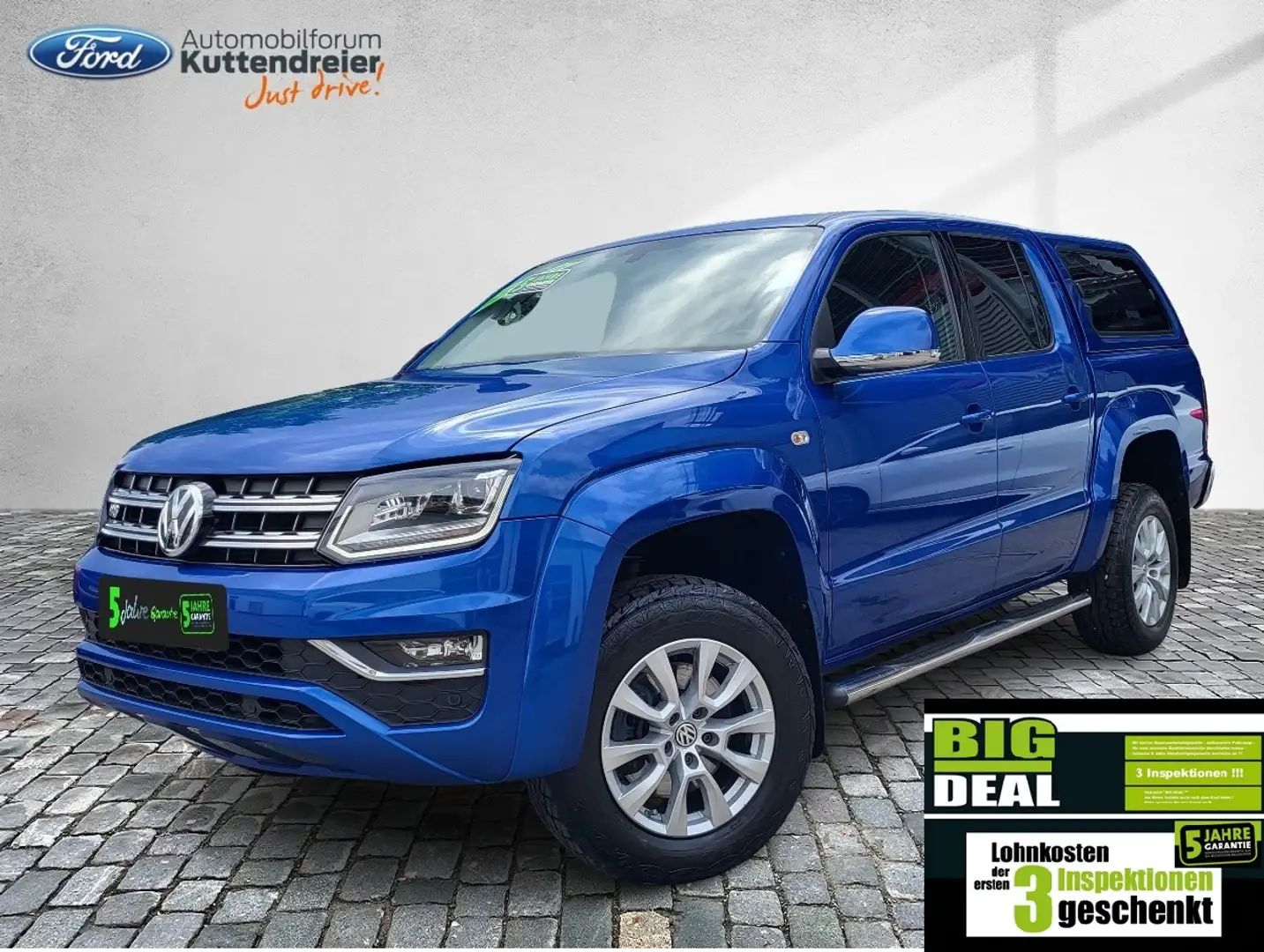 Volkswagen Amarok 3.0 TDI 4Motion Aventura DoubleCab Navi Mavi - 1