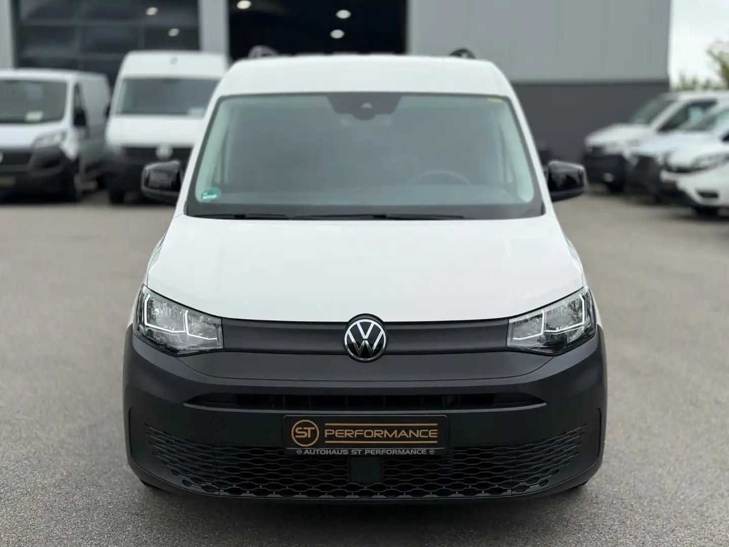 Volkswagen Caddy Cargo 2.0 TDI KLIMA NAVI 1HAND PDC TEMPOMA Weiß - 2