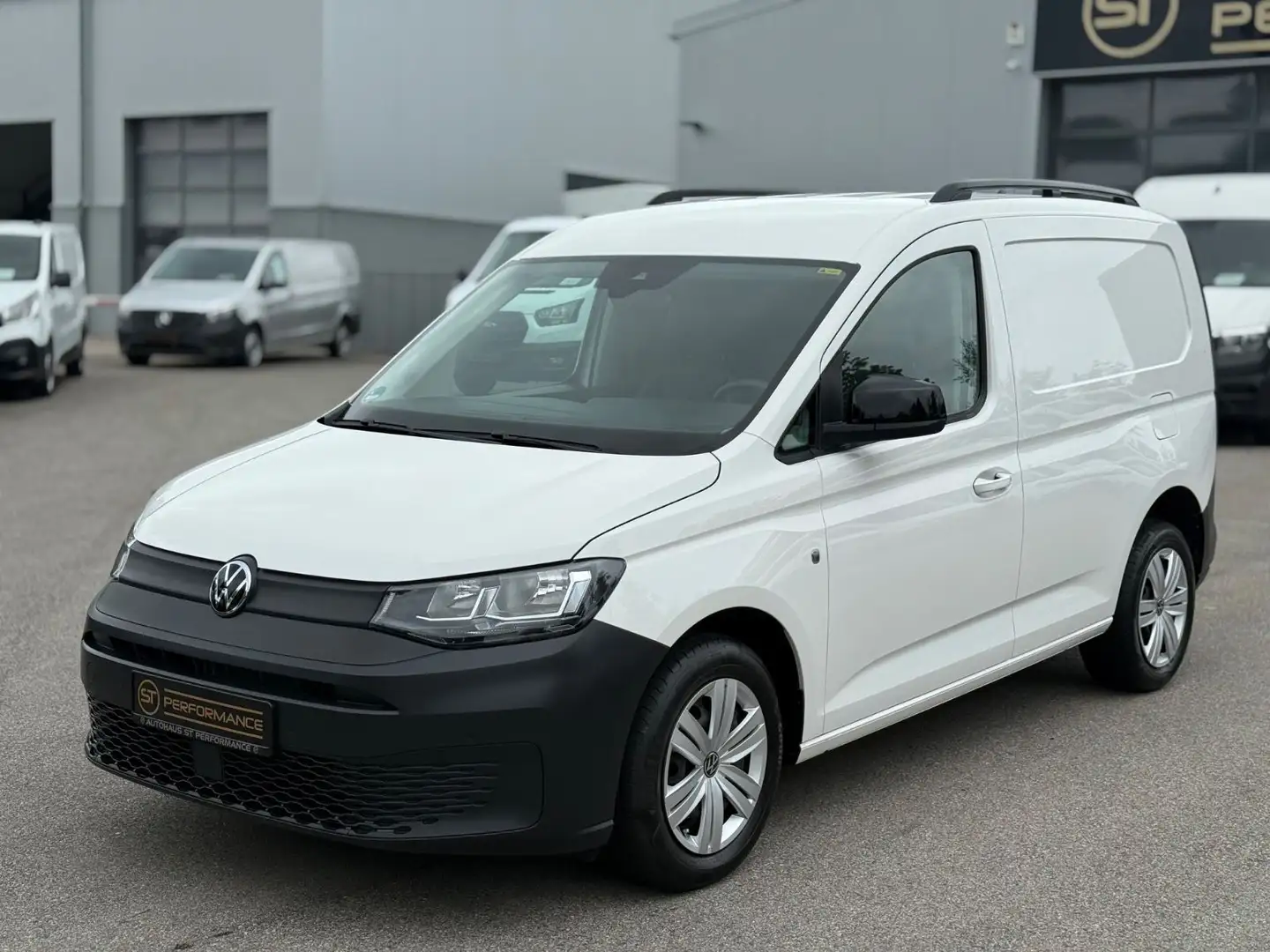 Volkswagen Caddy Cargo 2.0 TDI KLIMA NAVI 1HAND PDC TEMPOMA Weiß - 1