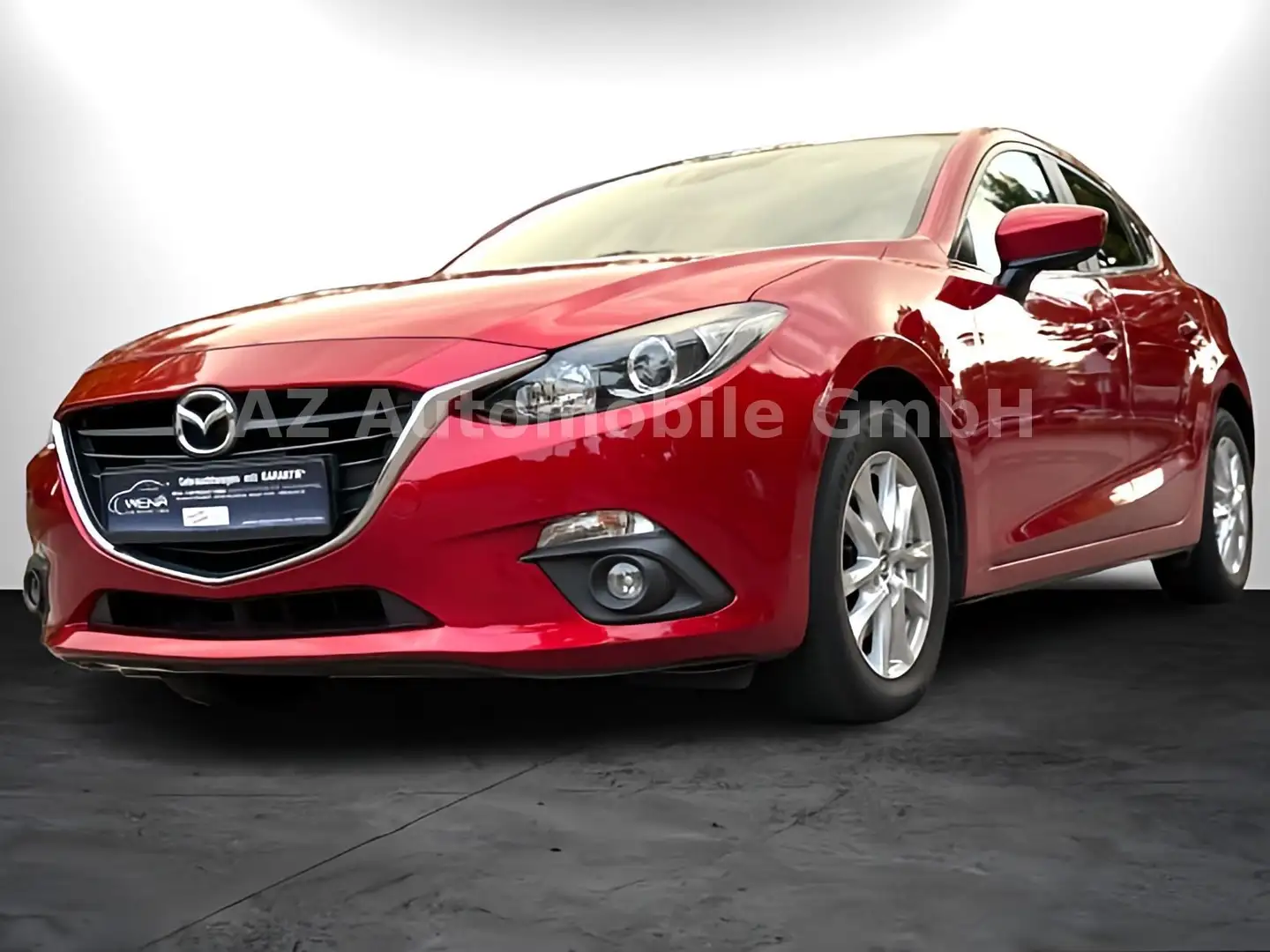 Mazda 3 Lim.5Türig/SHZ/TEMPOMT/NAVI/PDC/MULTI/GARANTIE Rot - 1