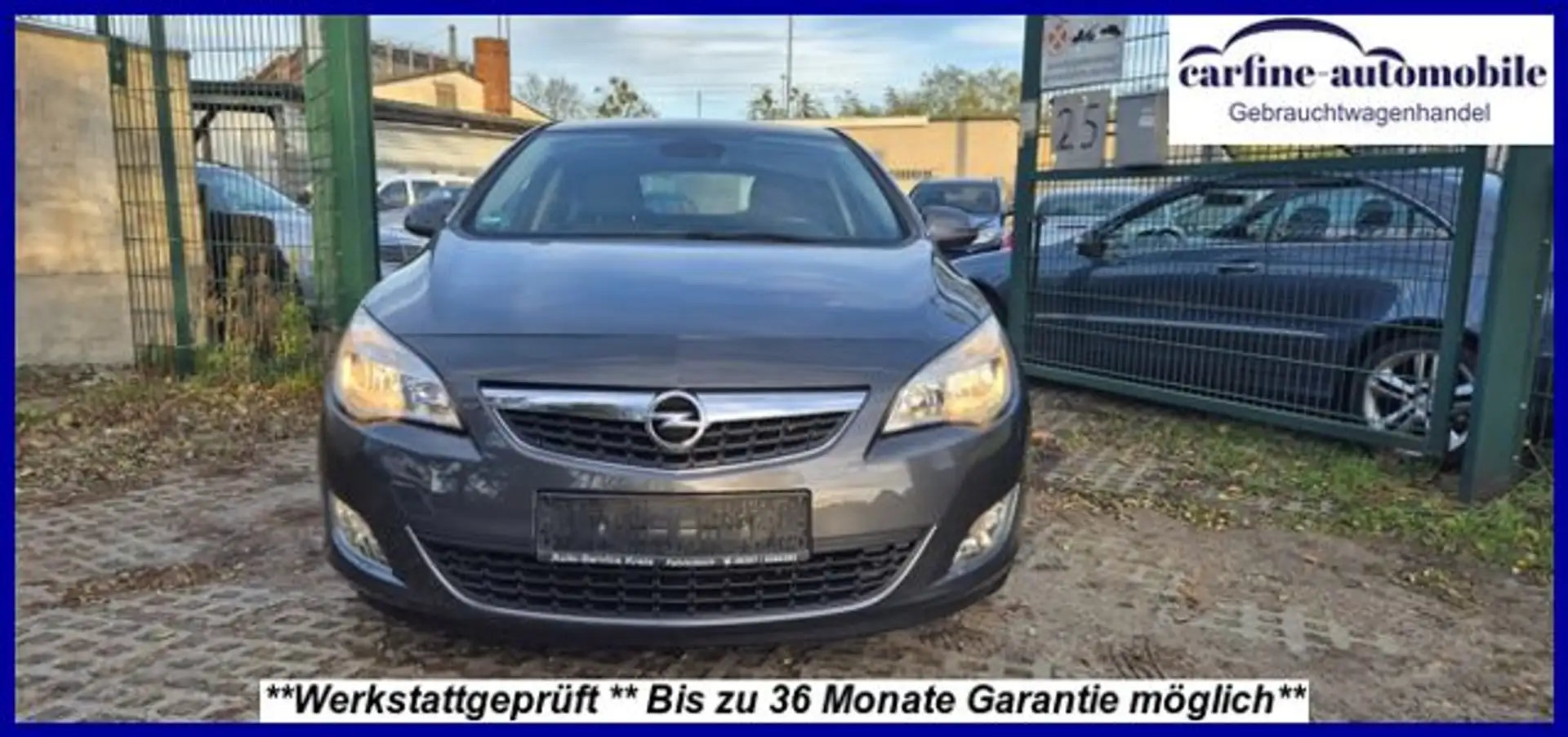Opel Astra J Design Edt. Top-Ausstg HU:NEU+GARANTIE Grau - 2