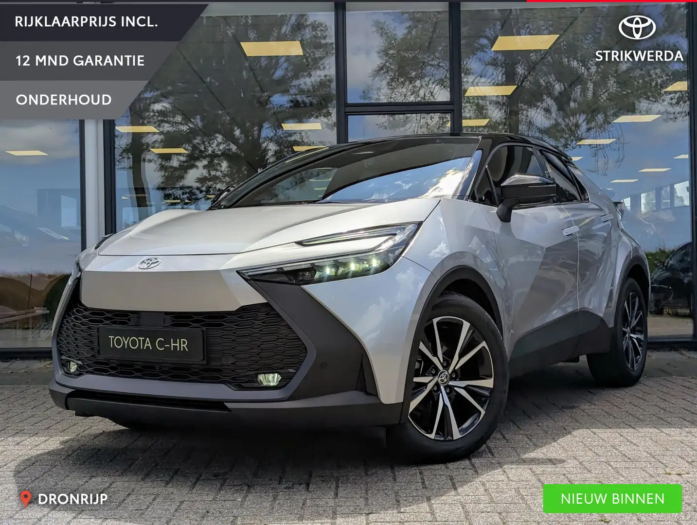 Toyota C-HR 1.8 Hybrid 140 Team D | Bi-tone | Stoel- stuurverw - 1