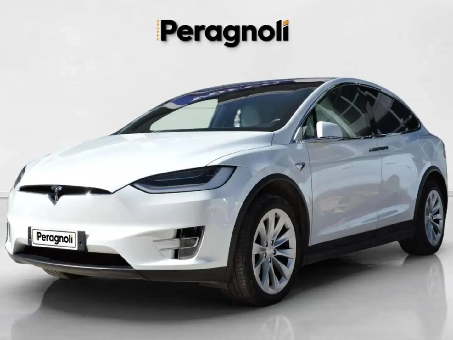 Tesla Model X LONG RANGE AWD 7P. Alb - 1