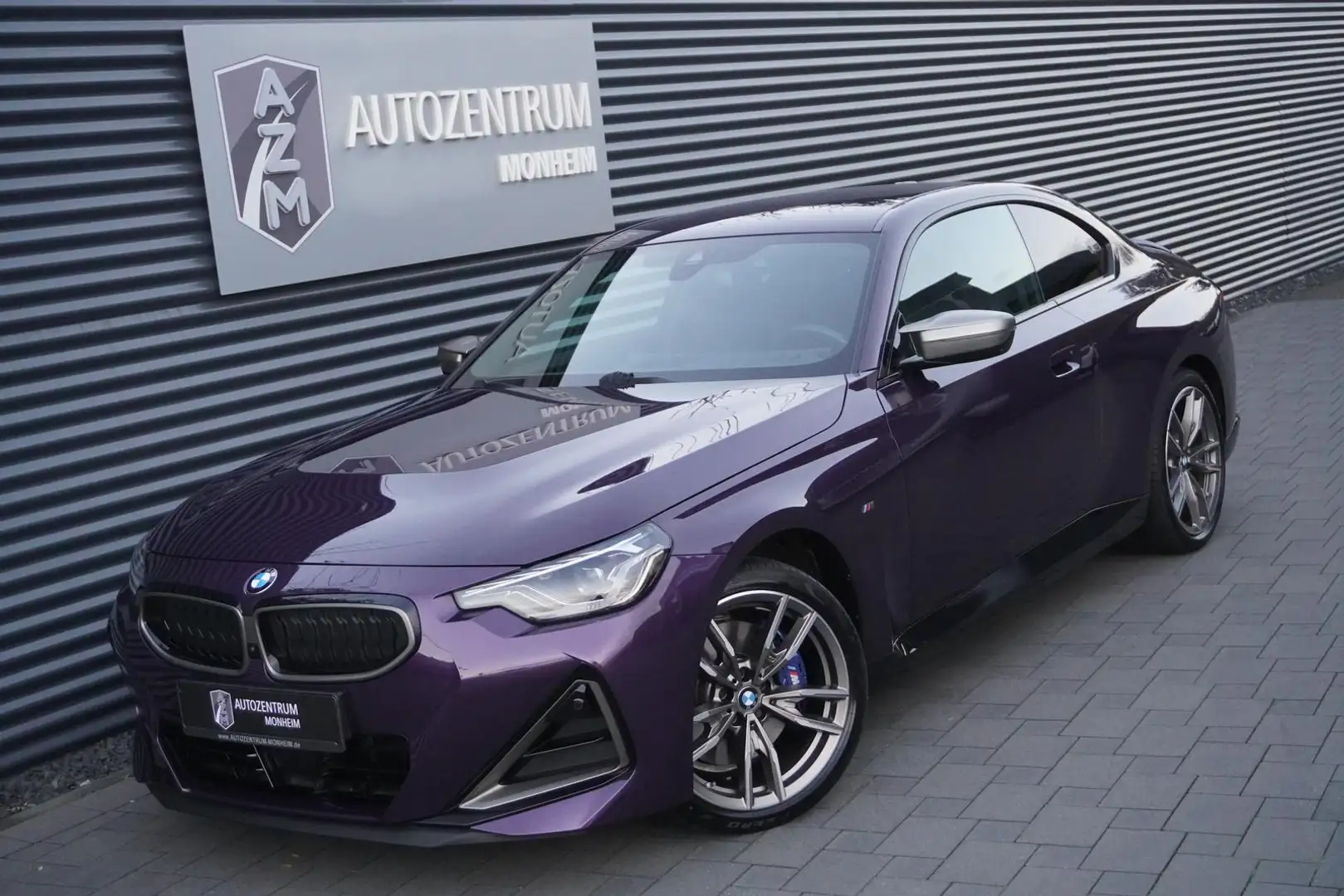 BMW 240 i xDrive|WIDESCREEN|SHADOW|KEYLESS|LED|H&K| Violett - 1