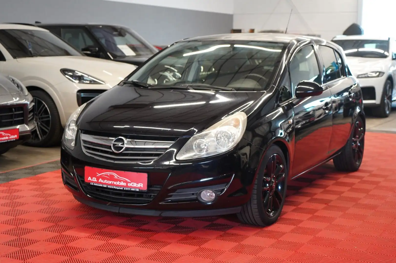 Opel Corsa D 1.4 Color Edition 1.Hand*Klima*Aux* Noir - 1