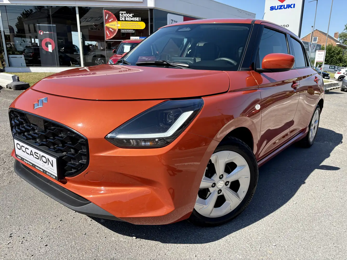 Suzuki Swift 1.2i MHEV 12V GL+ CVT / BOITE AT / GARANTIE 6-2031 Orange - 2