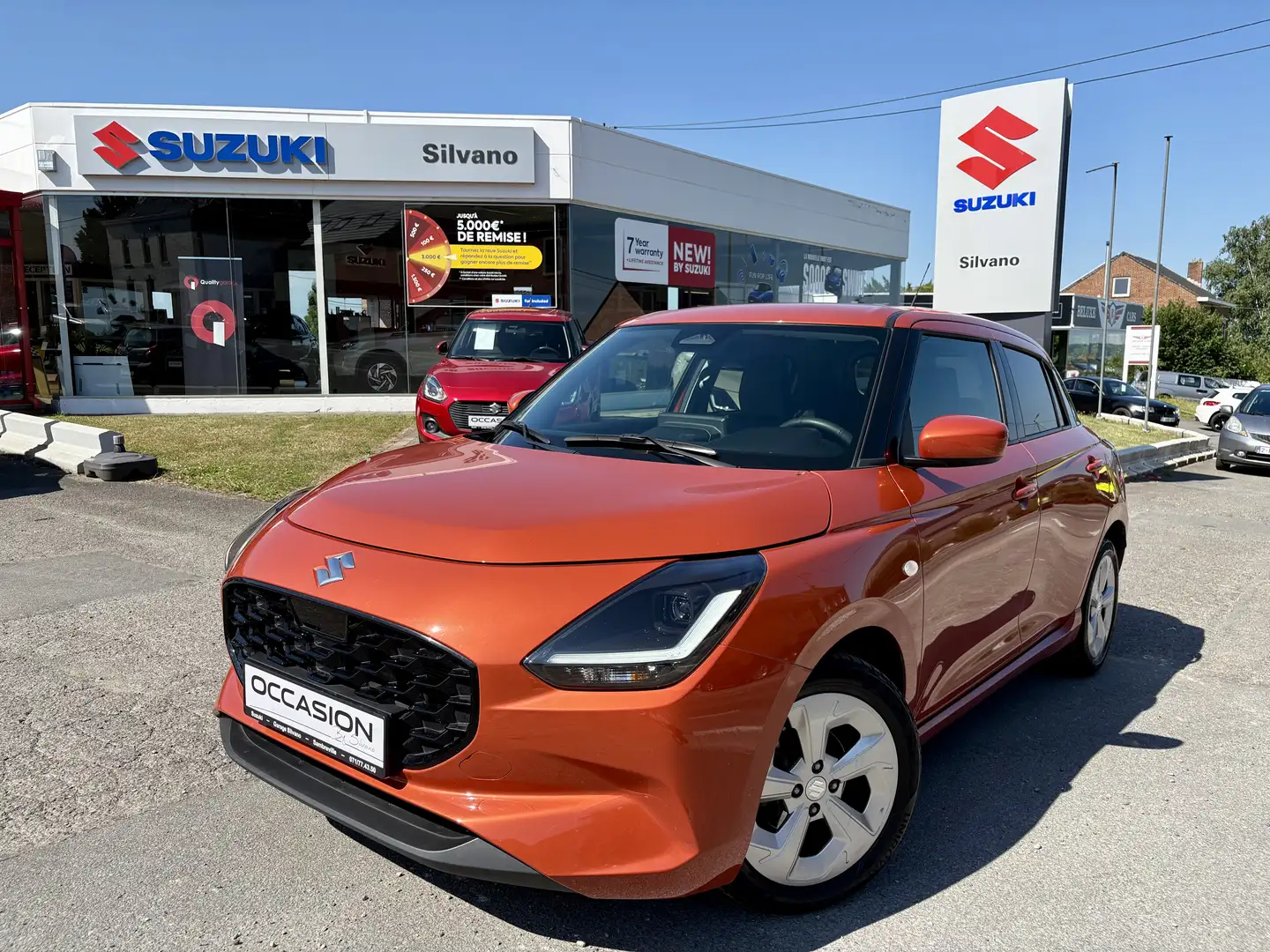 Suzuki Swift 1.2i MHEV 12V GL+ CVT / BOITE AT / GARANTIE 6-2031 Orange - 1