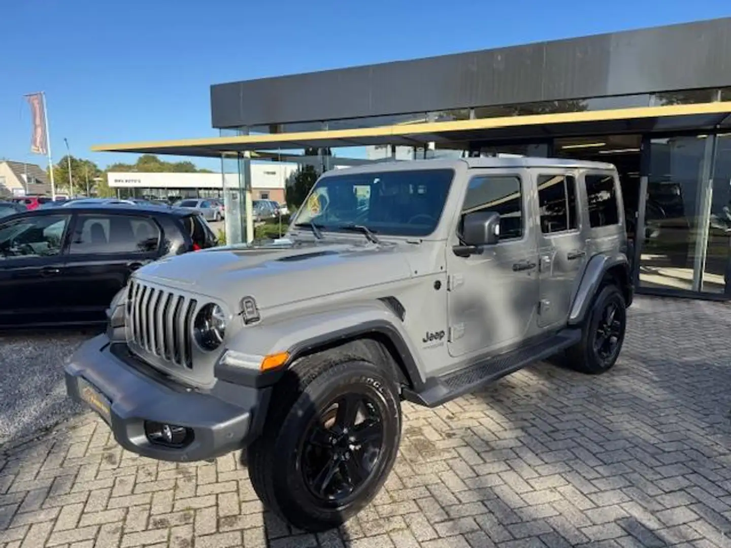 Jeep Wrangler Unlimited 2.2 CRD First Edition|4x4|Cam|Keyless|CC Grijs - 2