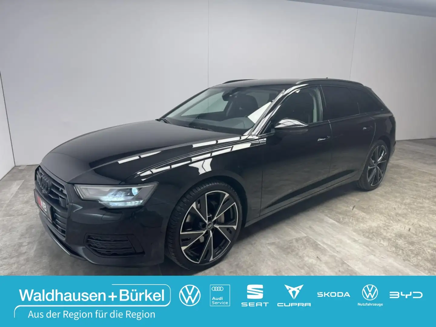 Audi A6 Avant 45 TFSI quattro design Klima Navi Leder Schwarz - 1