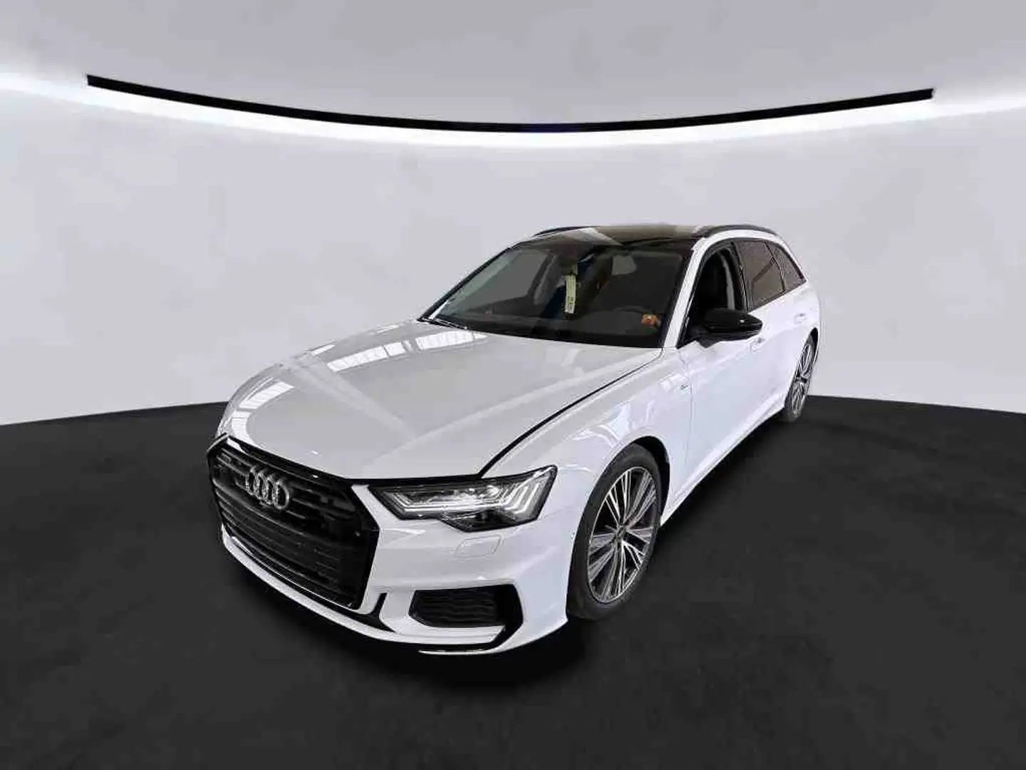 Audi A6 Avant S Line 55 TFSI e Pano B&O HD-Matrix Memory Weiß - 2