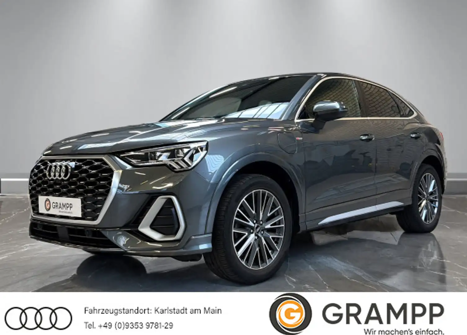 Audi Q3 S line 45 TFSI e S-tronic +MATRIX+ Grau - 1