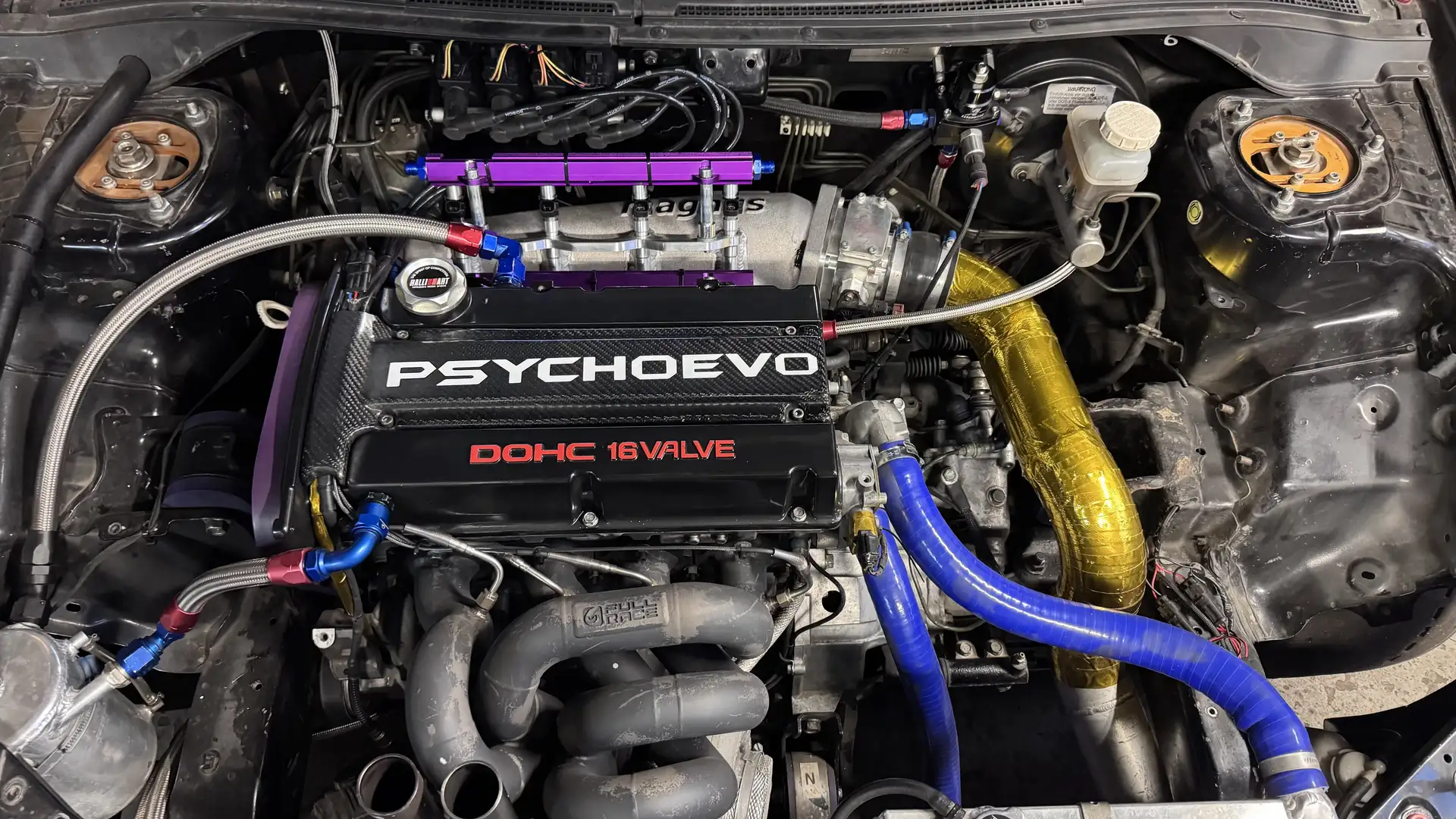 Mitsubishi Lancer Evo Gsr Schwarz - 2