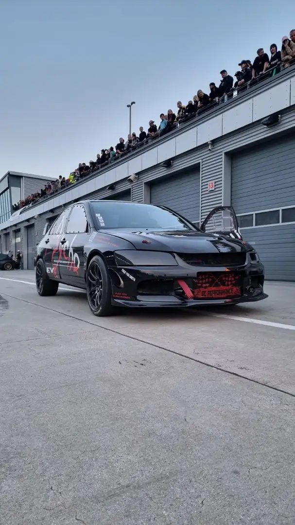 Mitsubishi Lancer Evo Gsr Schwarz - 1