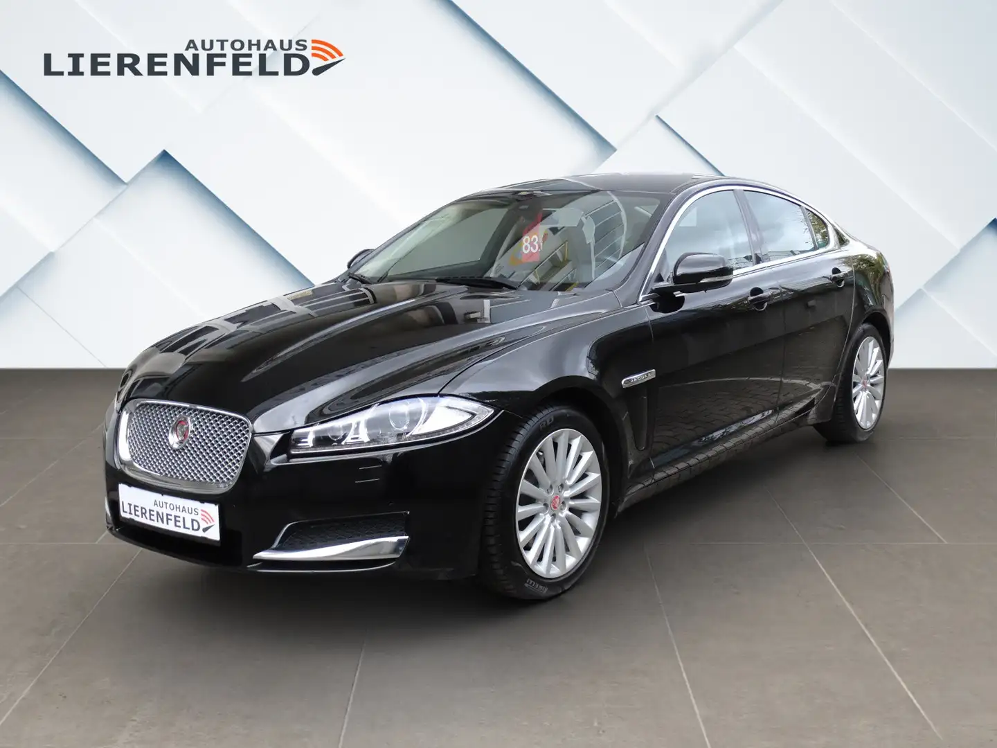 Jaguar XF 2.2 Diesel Leder Navi nur 90 Tkm Noir - 1