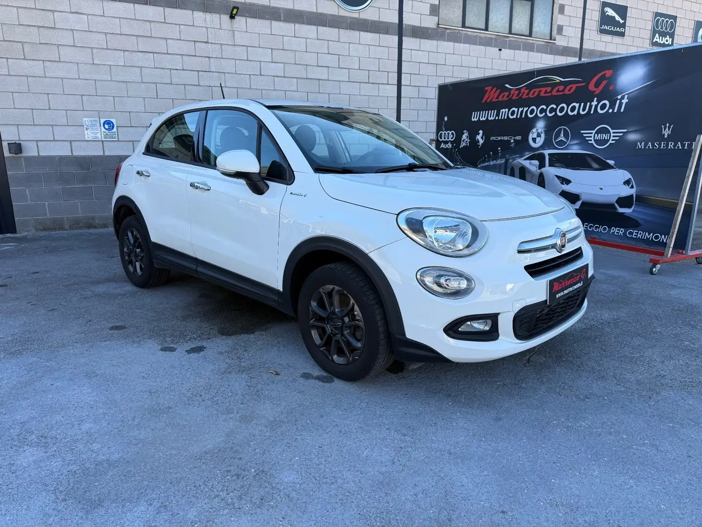Fiat 500X 1.6 MultiJet 120 CV Lounge Blanc - 1