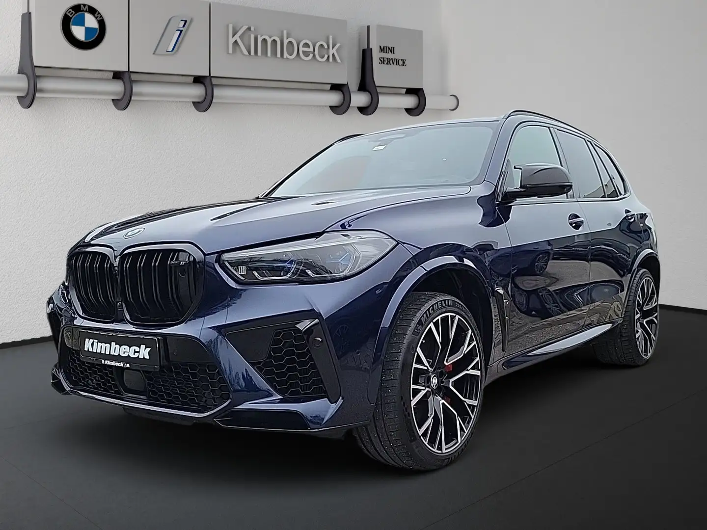 BMW X5 M Competition INDIVI TANSANITBLAU NightVision Blau - 1