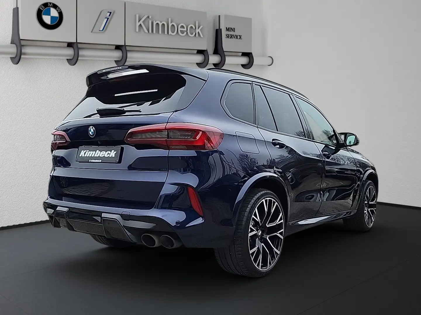 BMW X5 M Competition INDIVI TANSANITBLAU NightVision Blau - 2