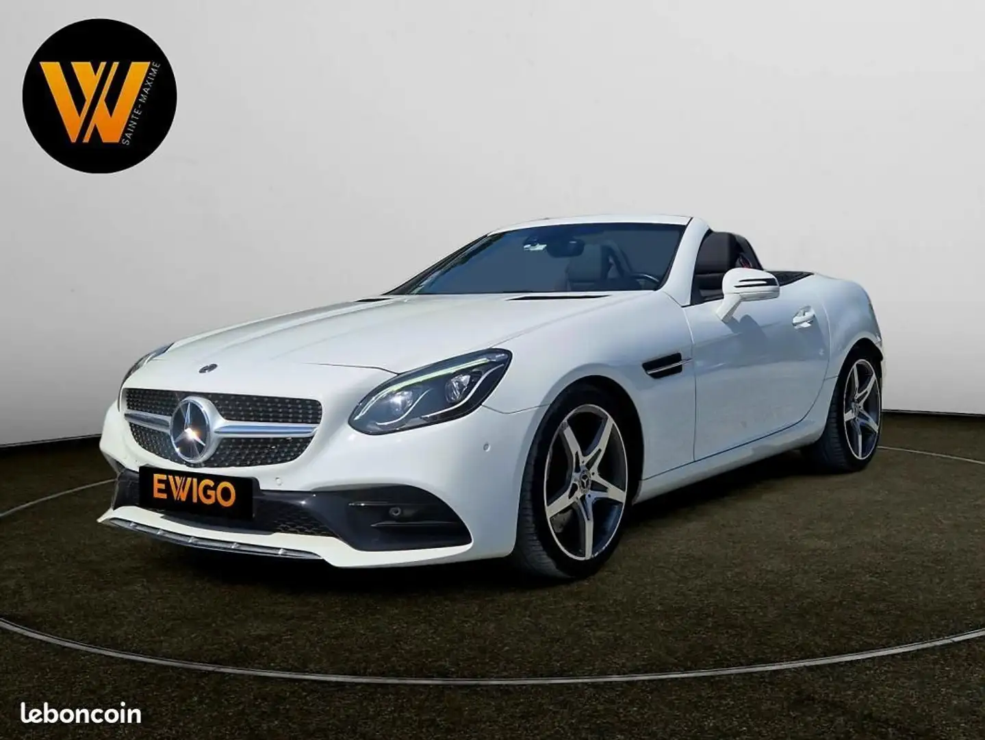 Mercedes-Benz SLC 200 Classe Mercedes 2.0 200 185ch SPORT LINE 9G-TRONIC Blanc - 1