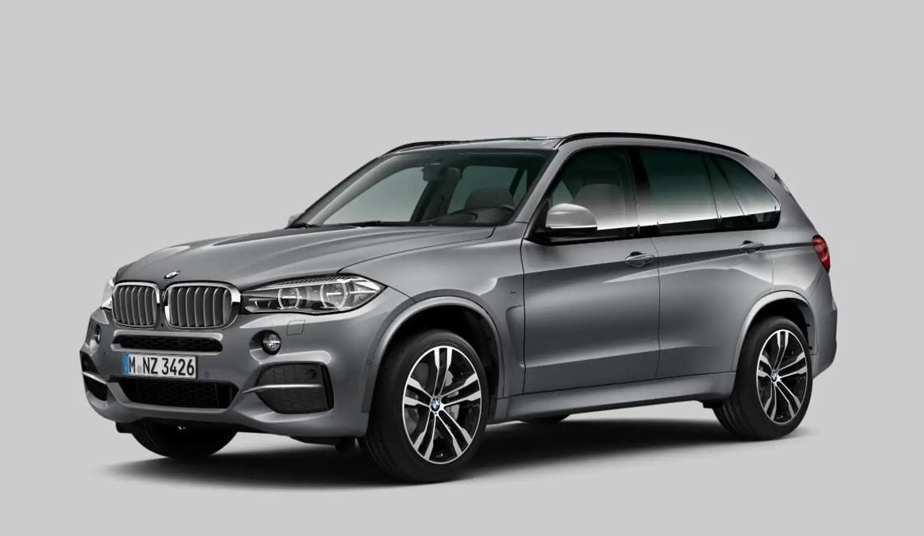 BMW X5 M d,HUD,360Kam.Panorama,H&K,Belüftung,SoftCl Grau - 1