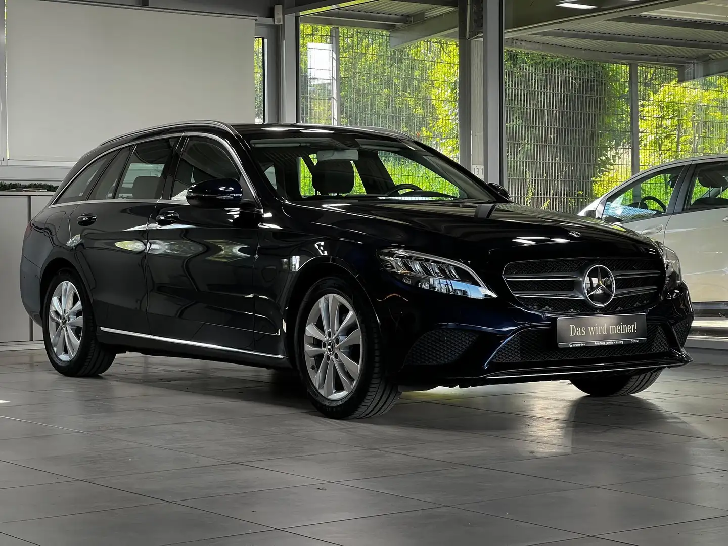 Mercedes-Benz C 180 T Avantgarde LED NAVI PDC&KAM+KLIMA+SITZH. Blau - 2