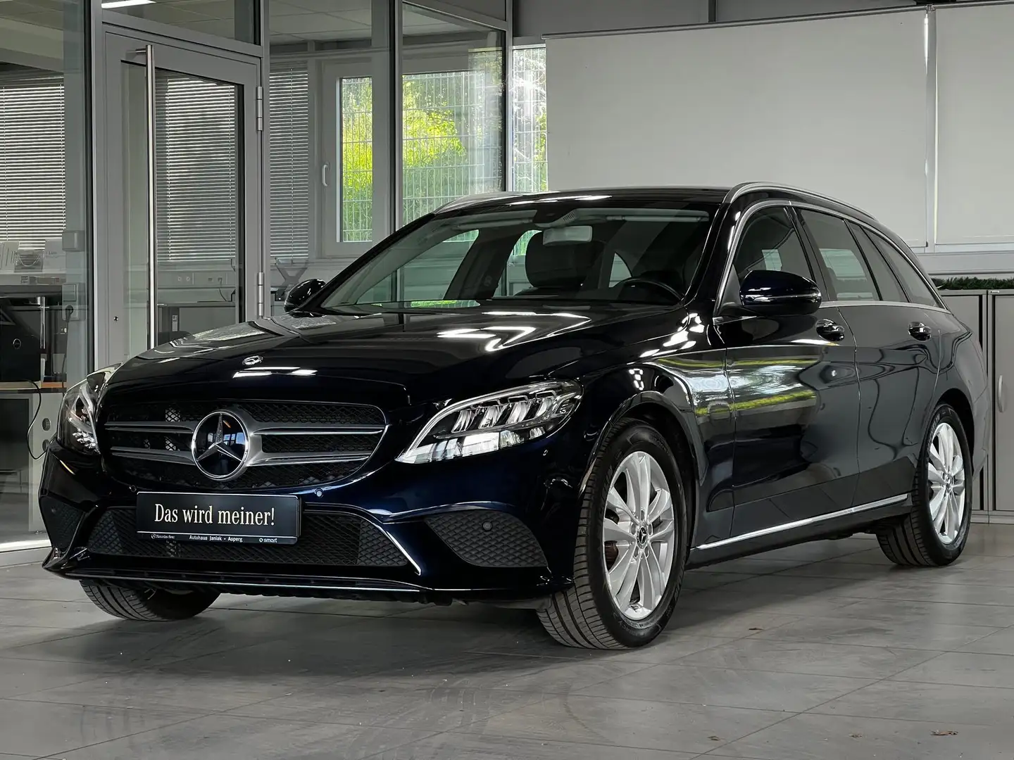 Mercedes-Benz C 180 T Avantgarde LED NAVI PDC&KAM+KLIMA+SITZH. Blau - 1