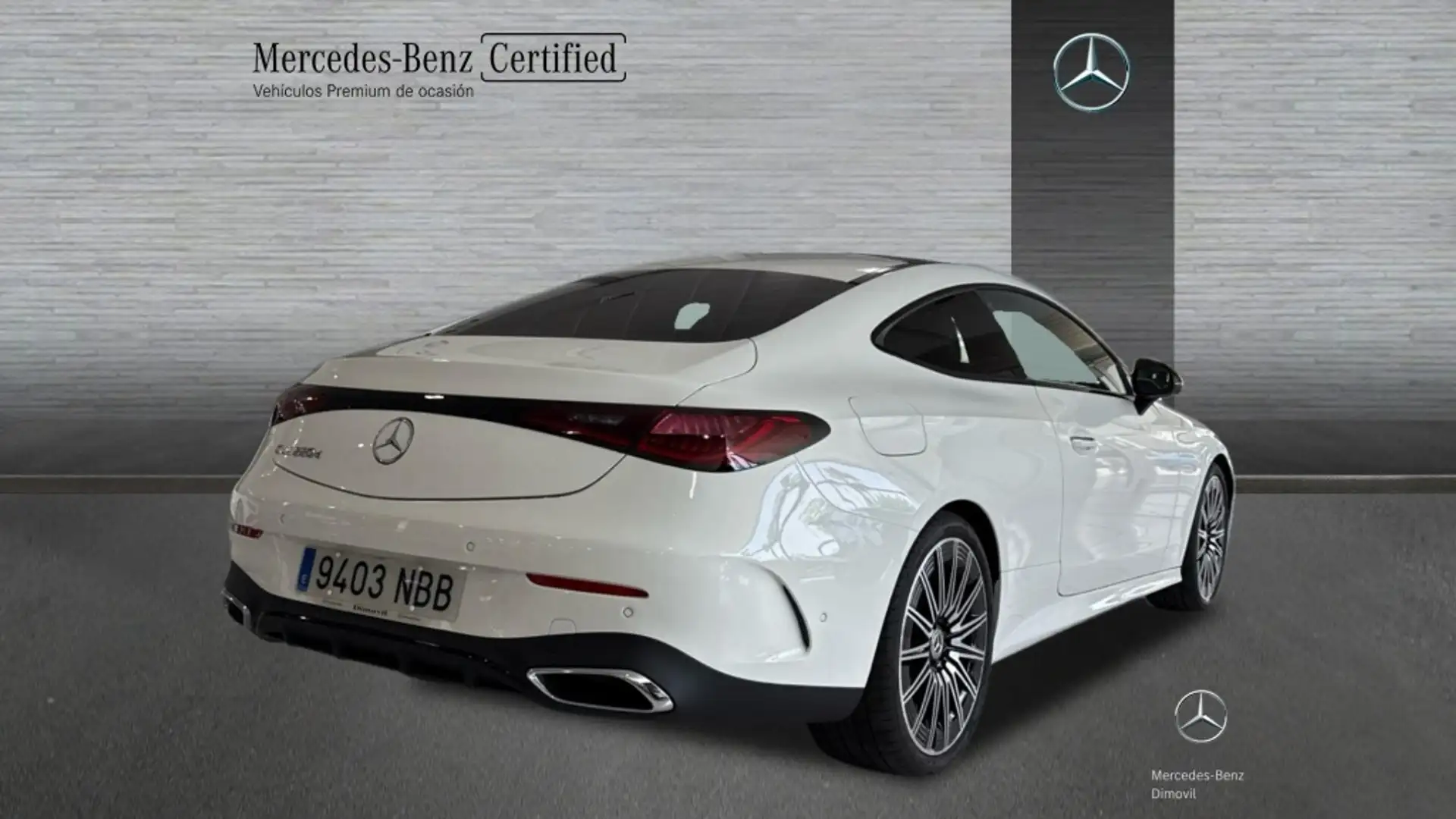 Mercedes-Benz CLE 220 -CLASS D COUPe Blanco - 2