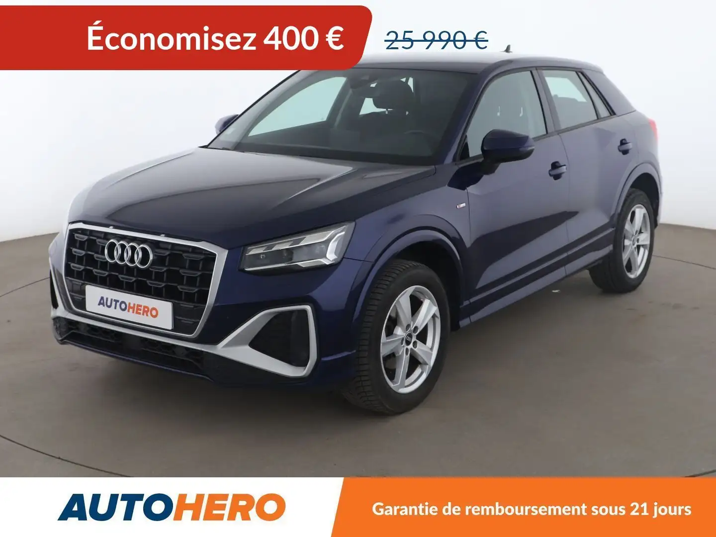 Audi Q2 35 TFSI S Tronic Bleu - 1