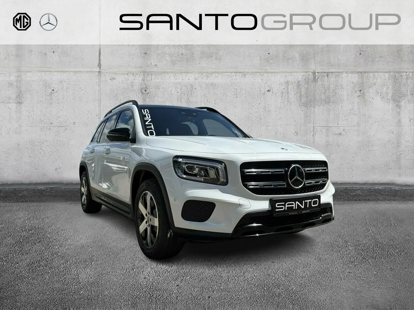 Mercedes-Benz GLB 220 GLB 220 d 4MATIC Progressive LED NAVI PANO LEDER Weiß - 1