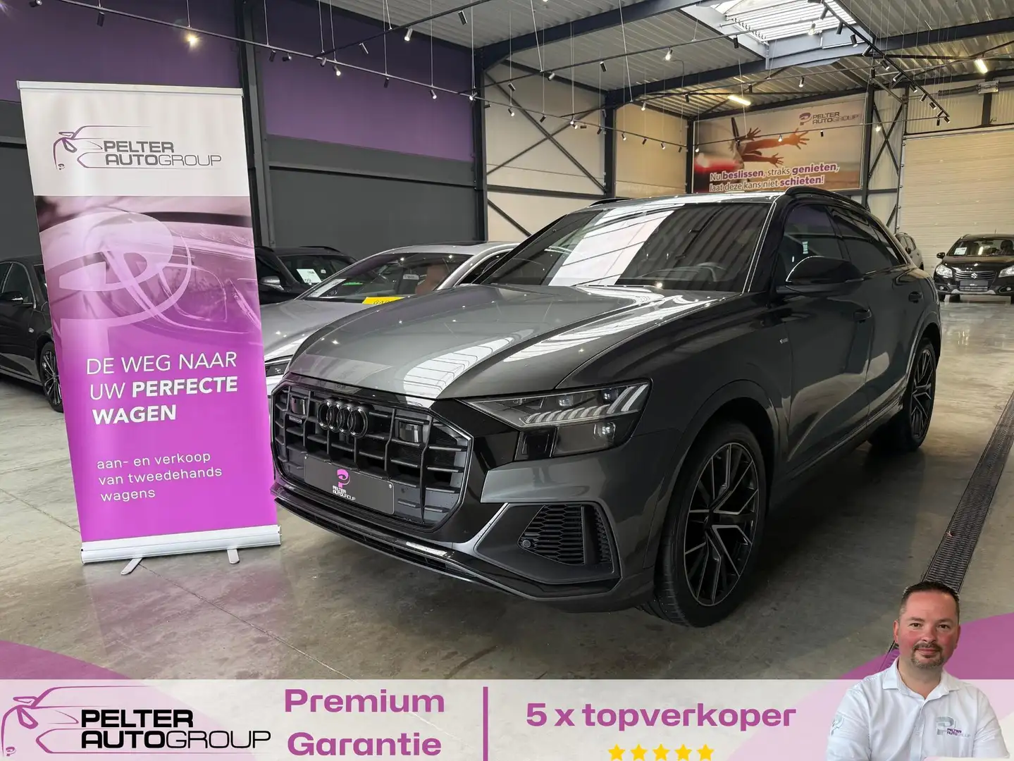 Audi Q8 50 TDi MHEV Quattro S-Line Tiptronic FULL! Grigio - 1