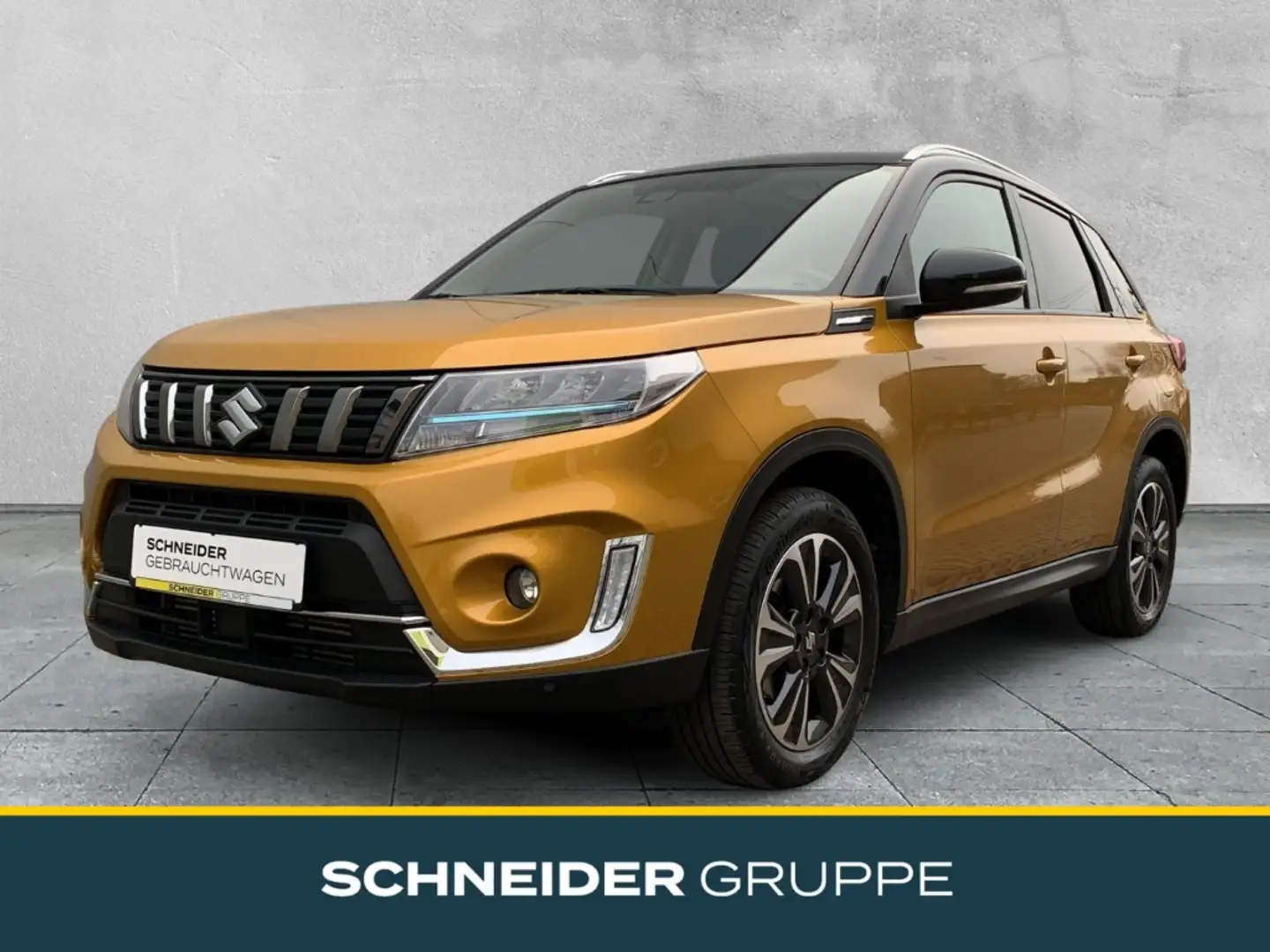 Suzuki Vitara 1.4 Mild Hybrid 4x4 Comfort+ KAMERA+PANO Gelb - 1