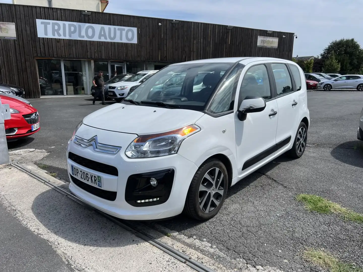 Citroen C3 Picasso 1.4 VTi - 95 Confort Clim + Radar AR Blanc - 1