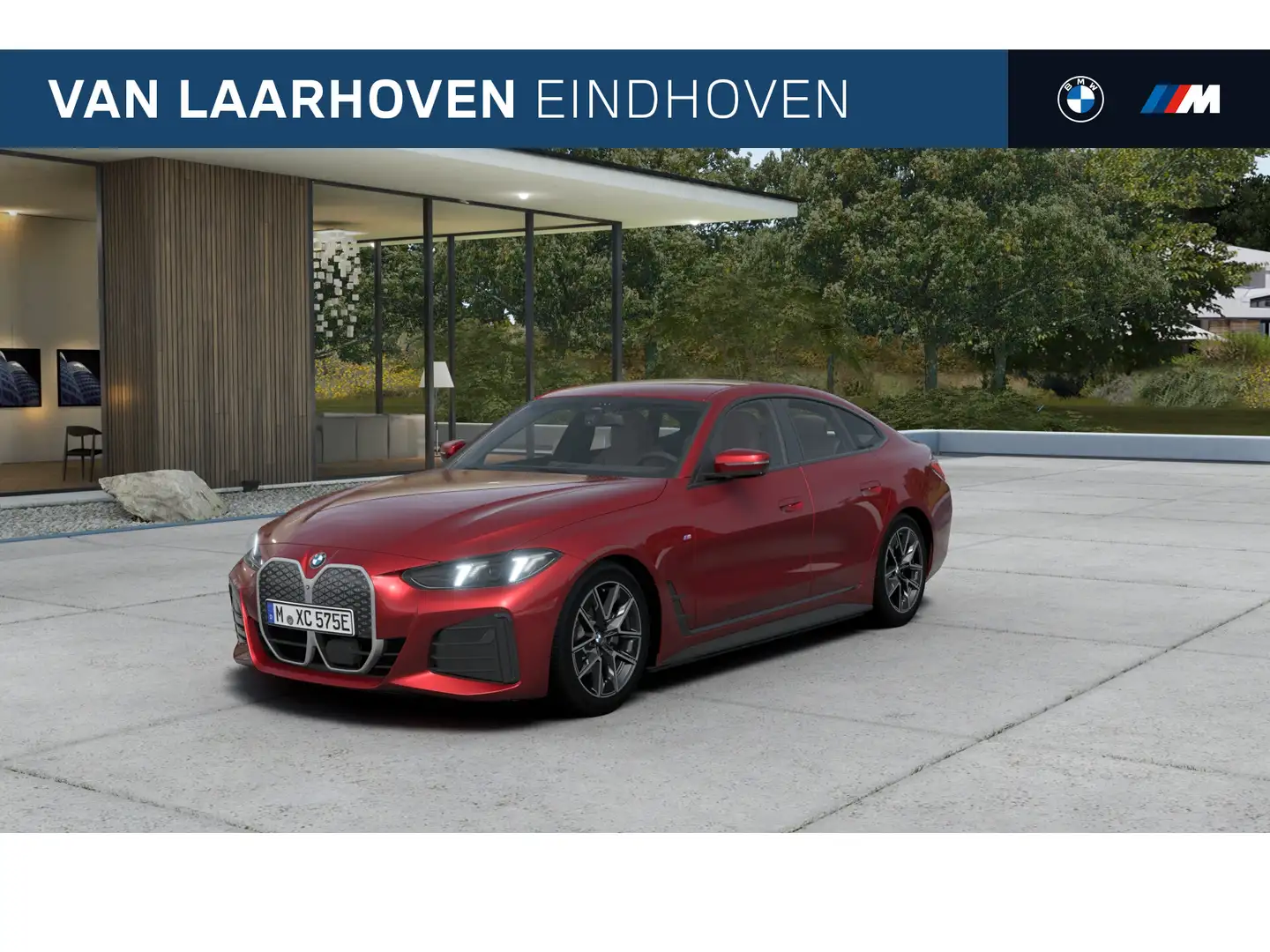 BMW i4 eDrive40 M Sport / Trekhaak / Comfort Access / Par Rood - 1