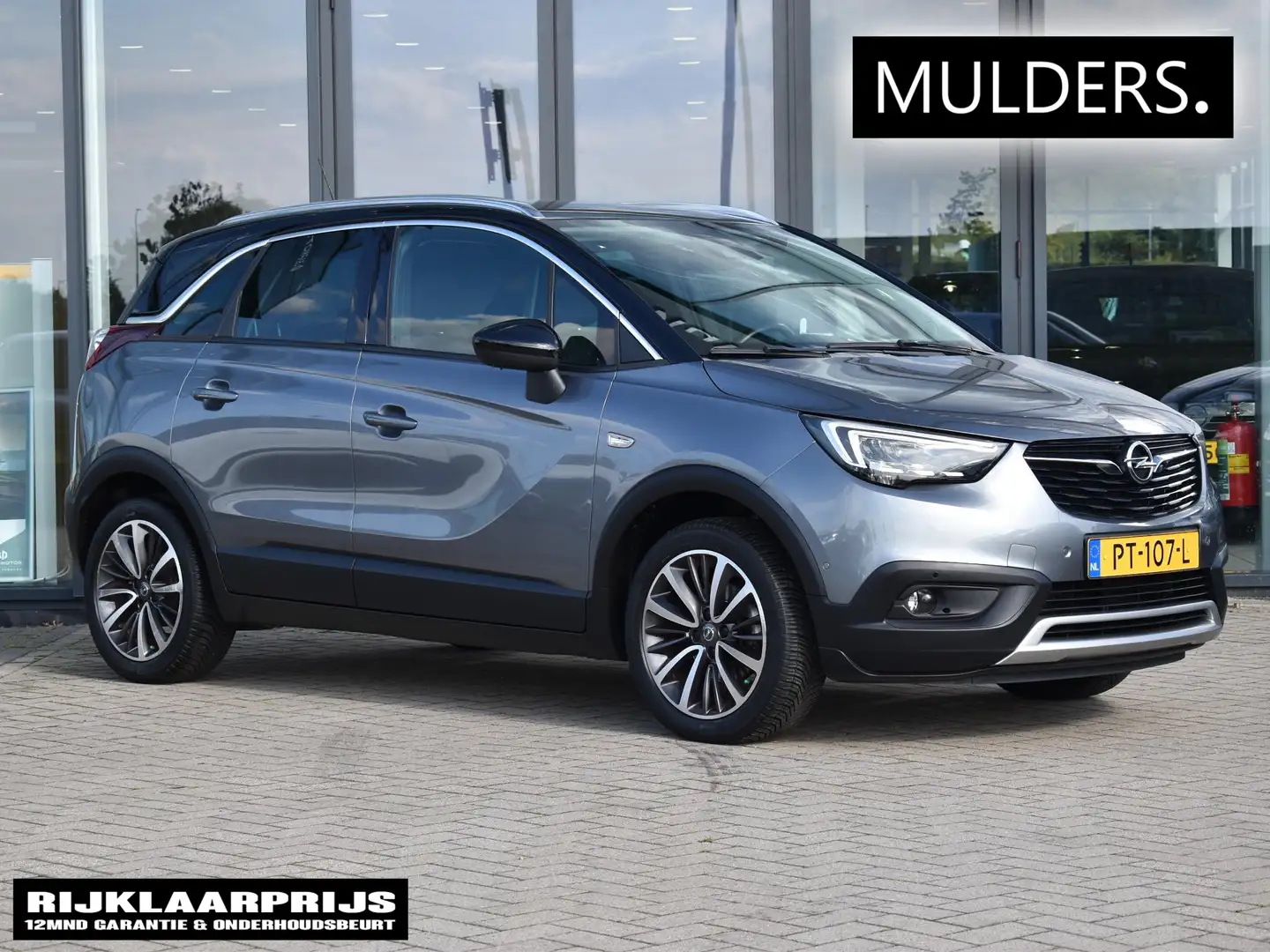 Opel Crossland X 1.2 Turbo Innovation ECC / PANORAMADAK / AGR / CAM Grau - 1