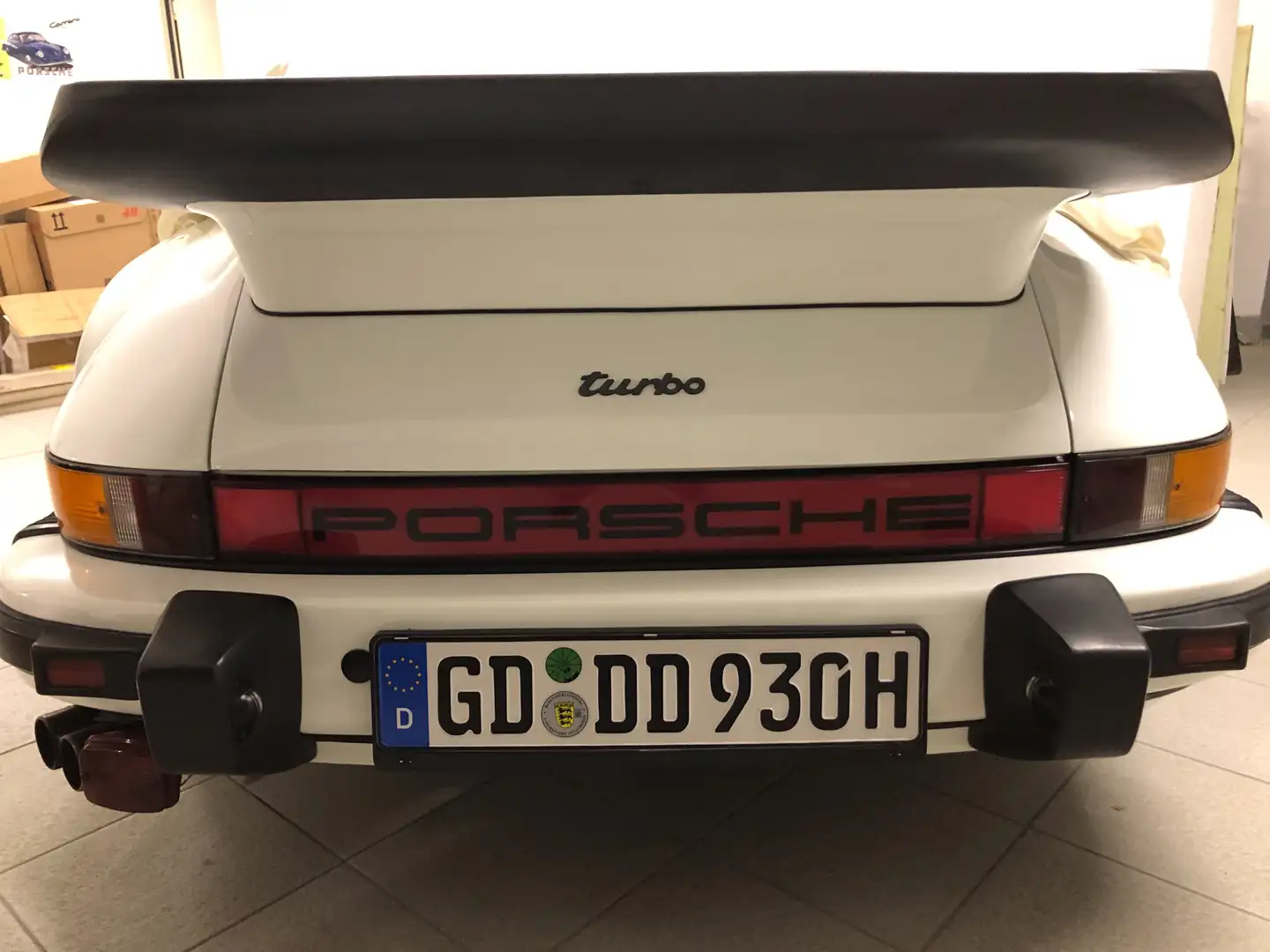 Porsche 930 911 Turbo 300 ps Blanc - 2