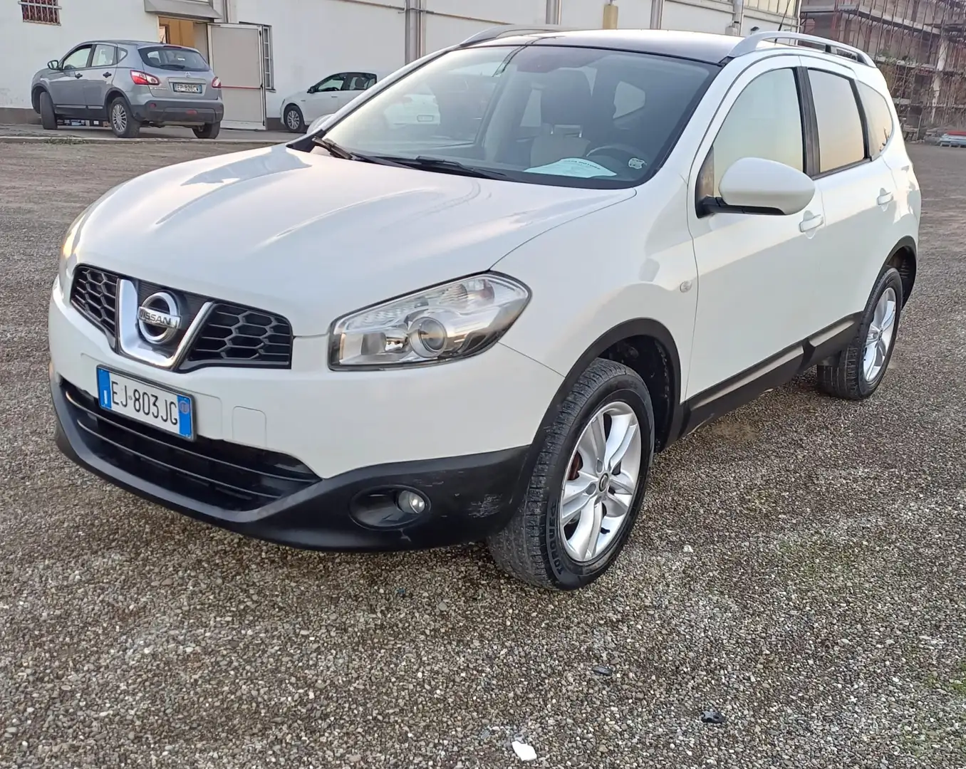 Nissan Qashqai Qashqai I 2007 +2 Qashqai+2 1.5 dci Visia dpf FL Blanc - 1