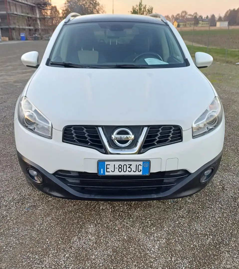 Nissan Qashqai Qashqai I 2007 +2 Qashqai+2 1.5 dci Visia dpf FL Blanc - 2