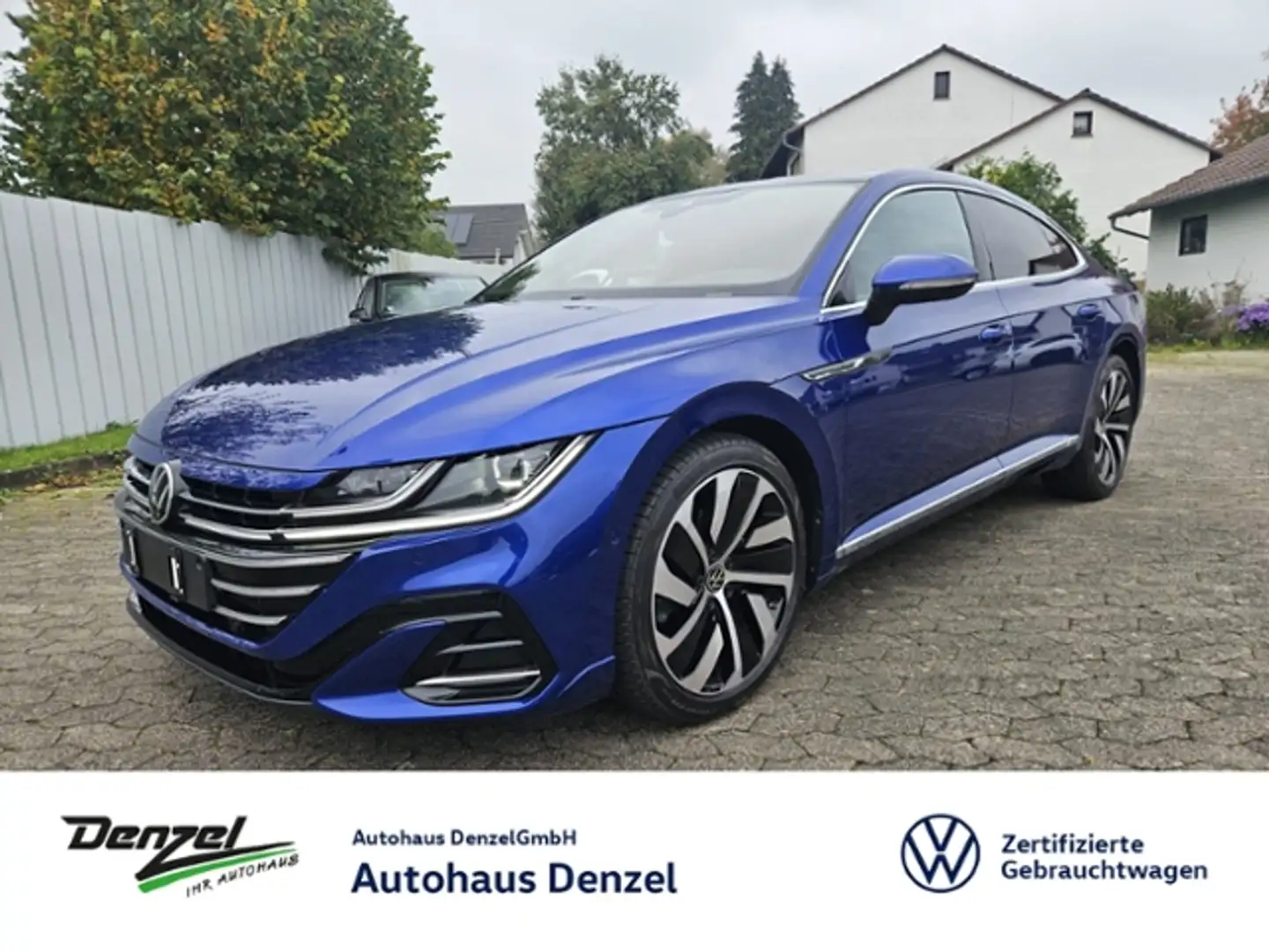 Volkswagen Arteon R-Line 2.0 TDI DSG 4M AREAVIEW/PANO Bleu - 1